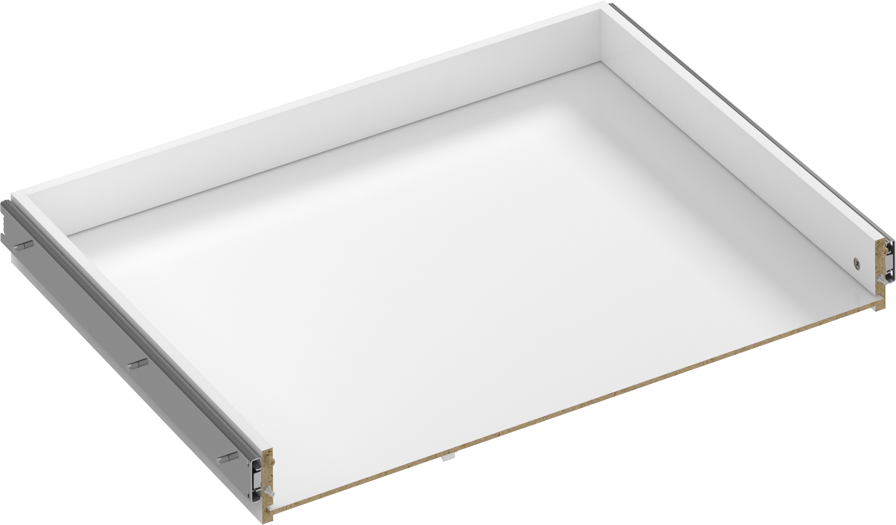 Kit cajón exterior para módulo de armario spaceo home 80x10x60cm