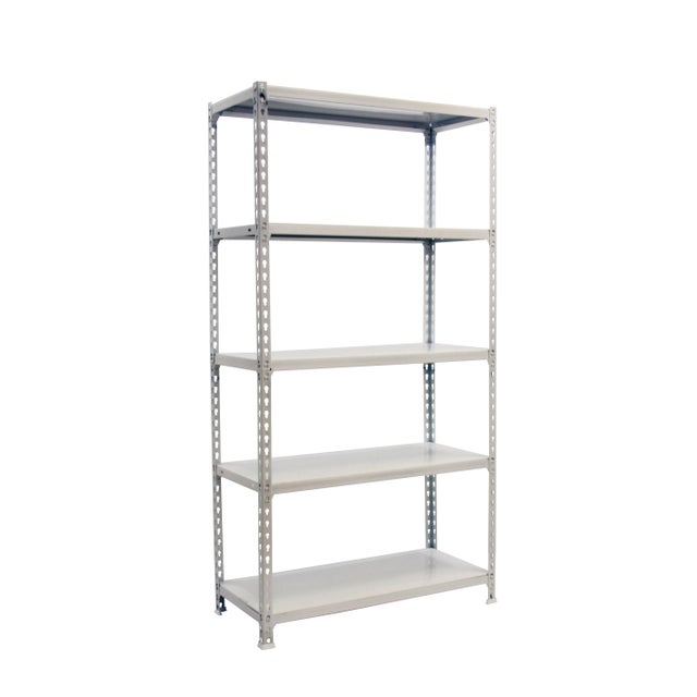 Estante metálica branca 5 prateleiras 110x50x200 cm 200 kg Simonrack