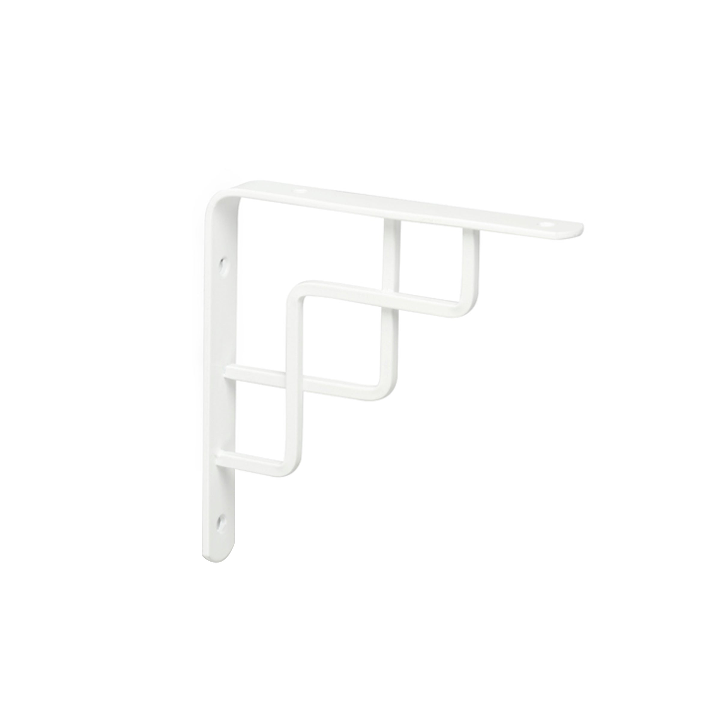 Pack 6 escuadra 15x15cm blanco 20kg