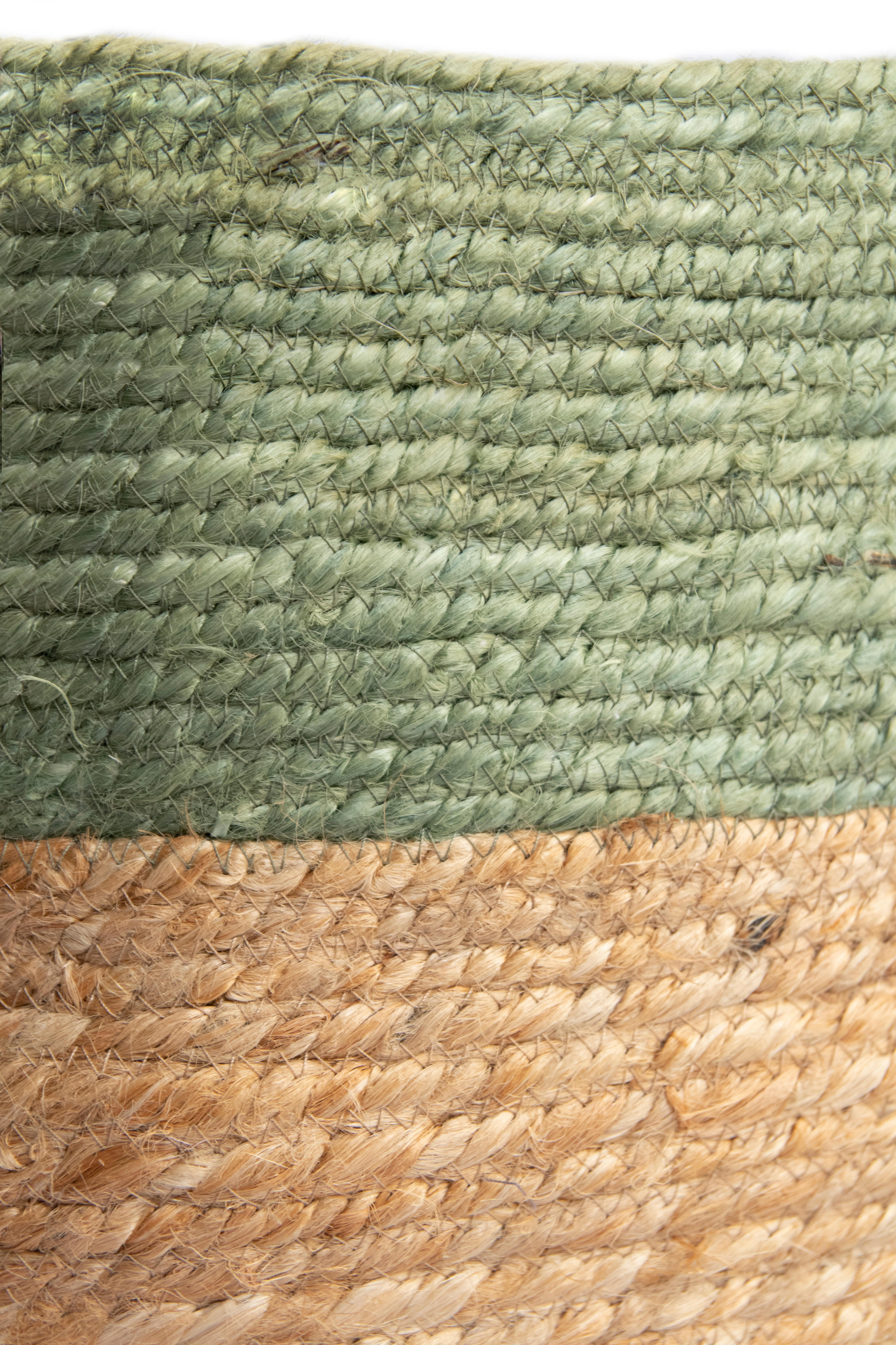 Cesto juta vintage 23x18cm nat vd - 4