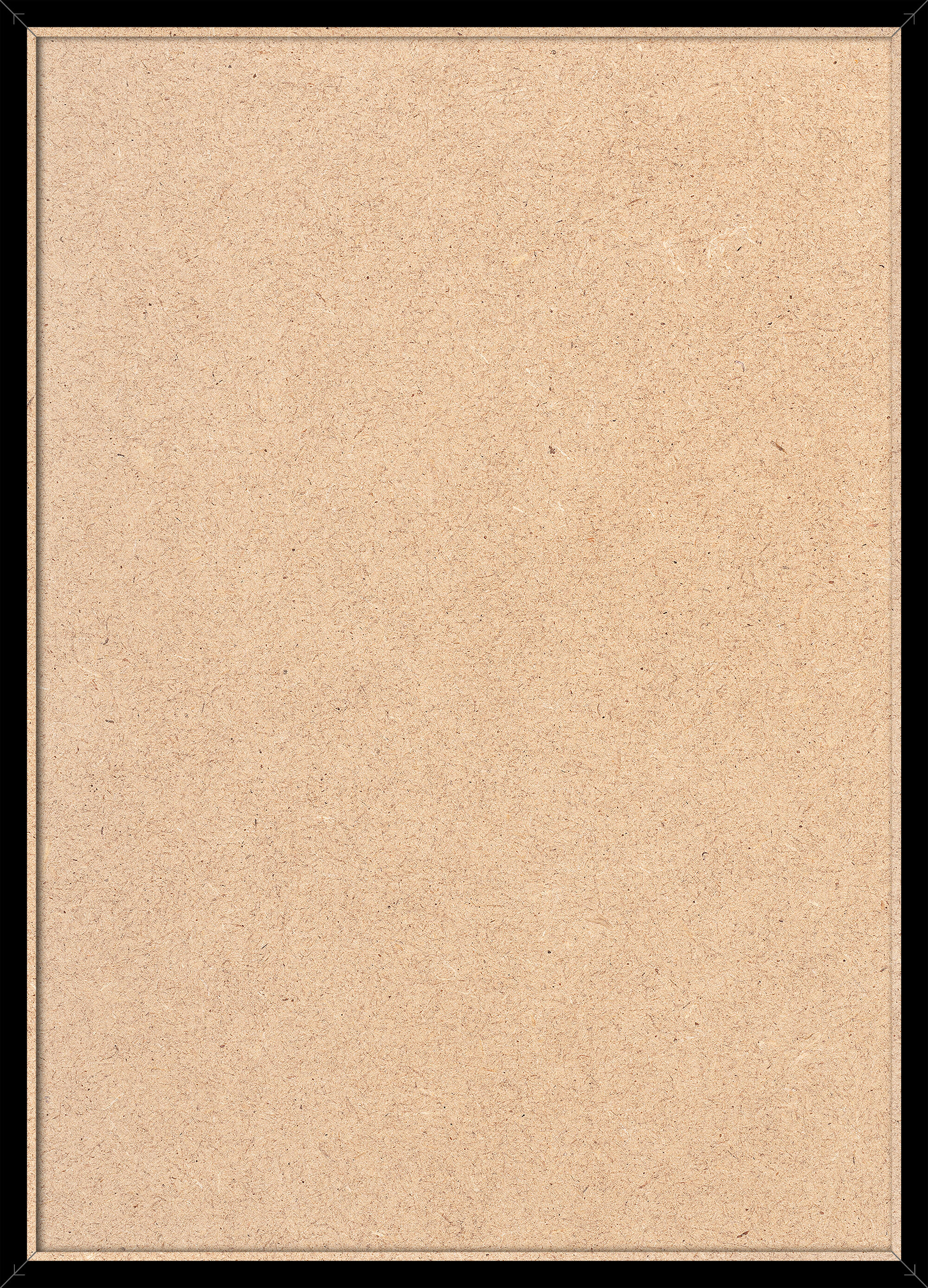 Quadro com moldura Deco Line Abstrato geo a 50x70 cm preto - 2