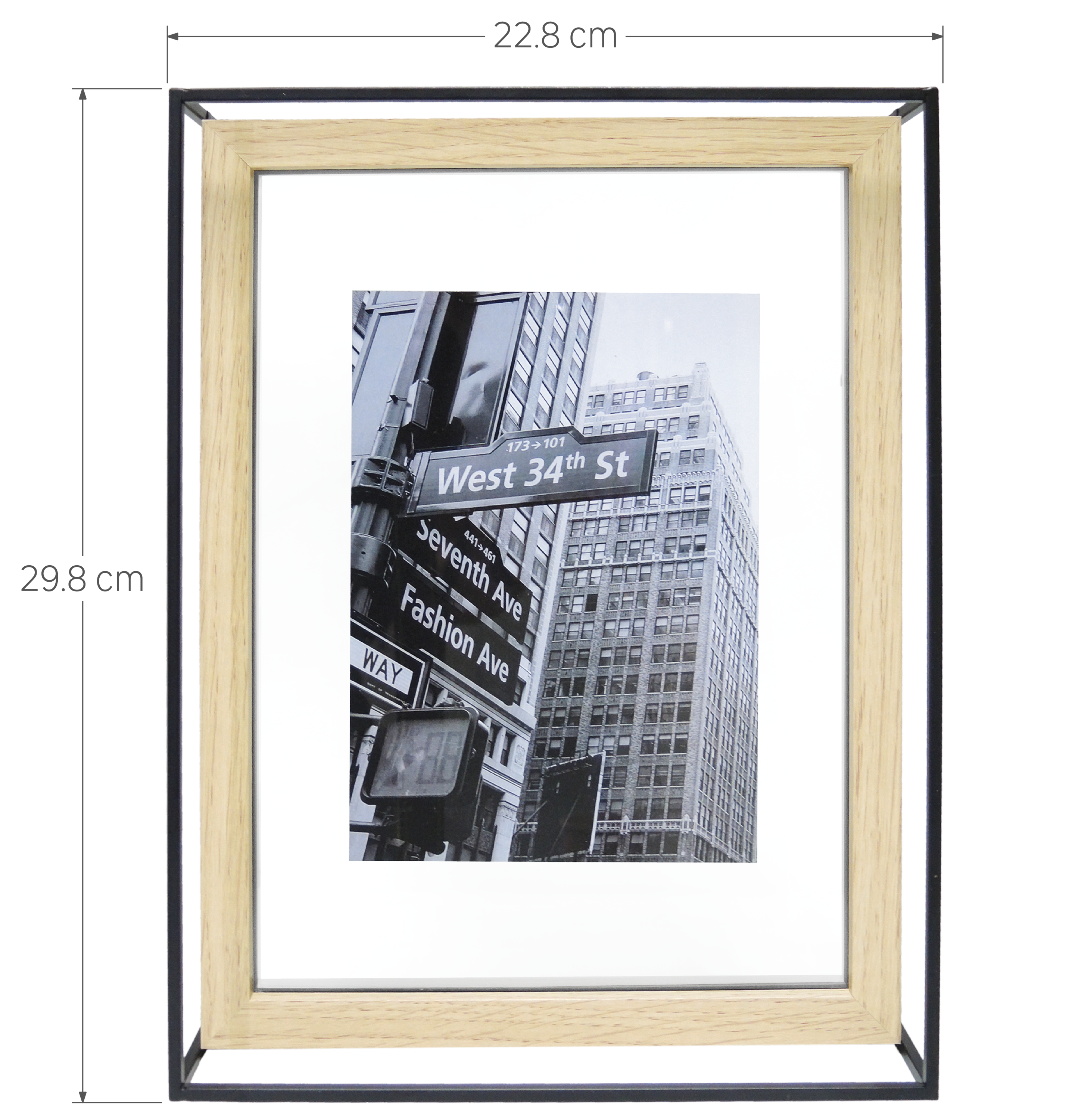 Portafotos Facto roble INSPIRE 18 cm x 30 cm - 3