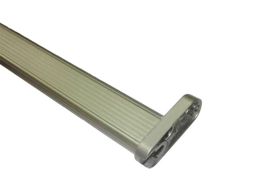 Kit barra de ropero y soportes 78 cm - 6