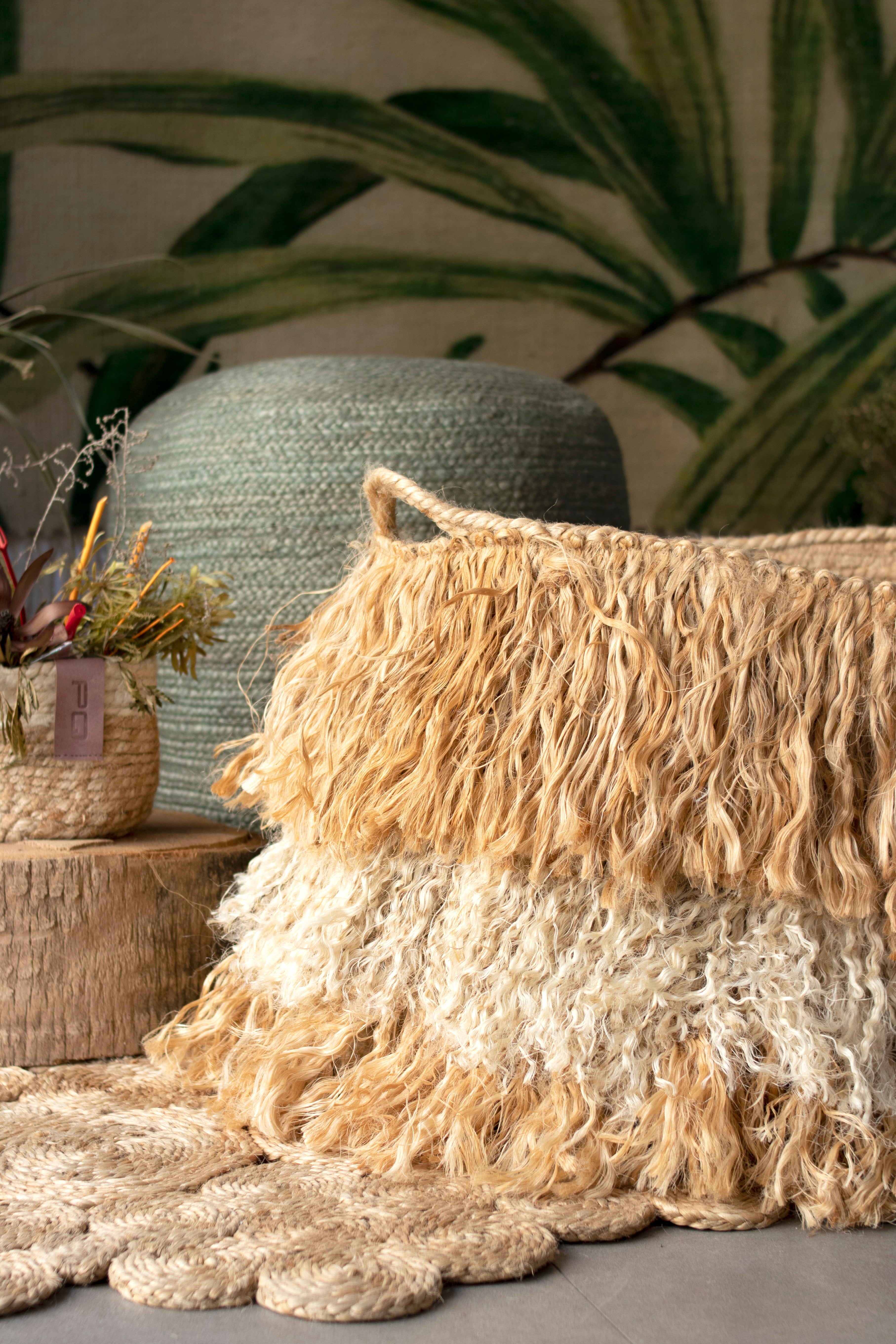 Cesta BASKET FORMENTERA yute 40x50x40 cm - 3