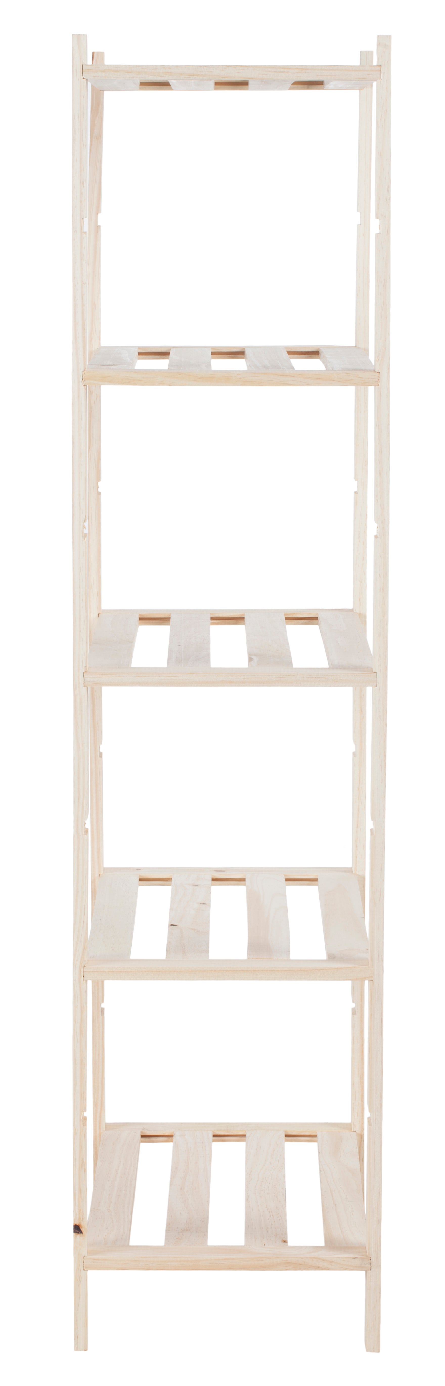 Estantería de madera de pino macizo con 5 baldas 170x75x40cm 250 Kg - 15