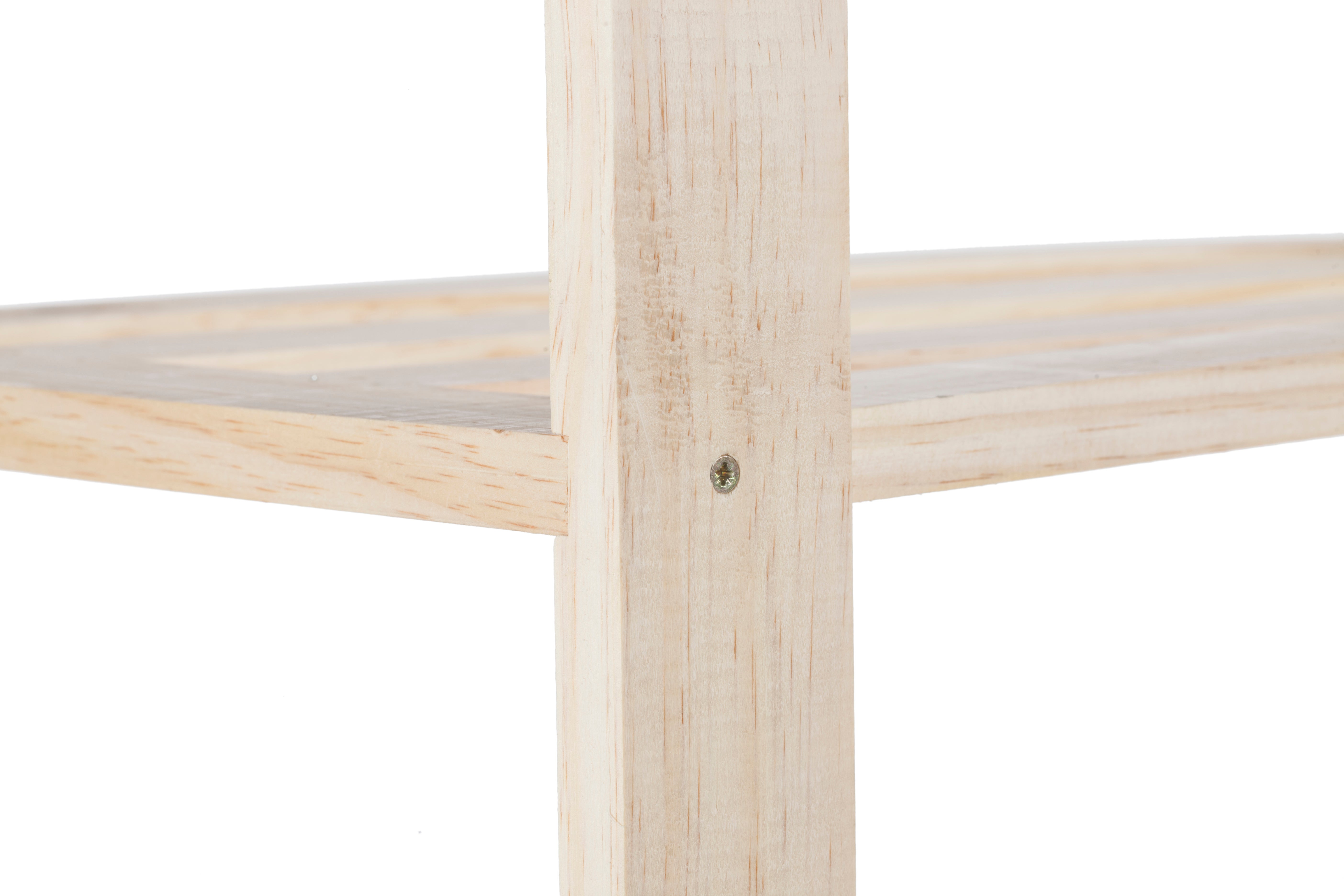 Estantería de madera de pino macizo con 5 baldas 170x75x40cm 250 Kg - 12