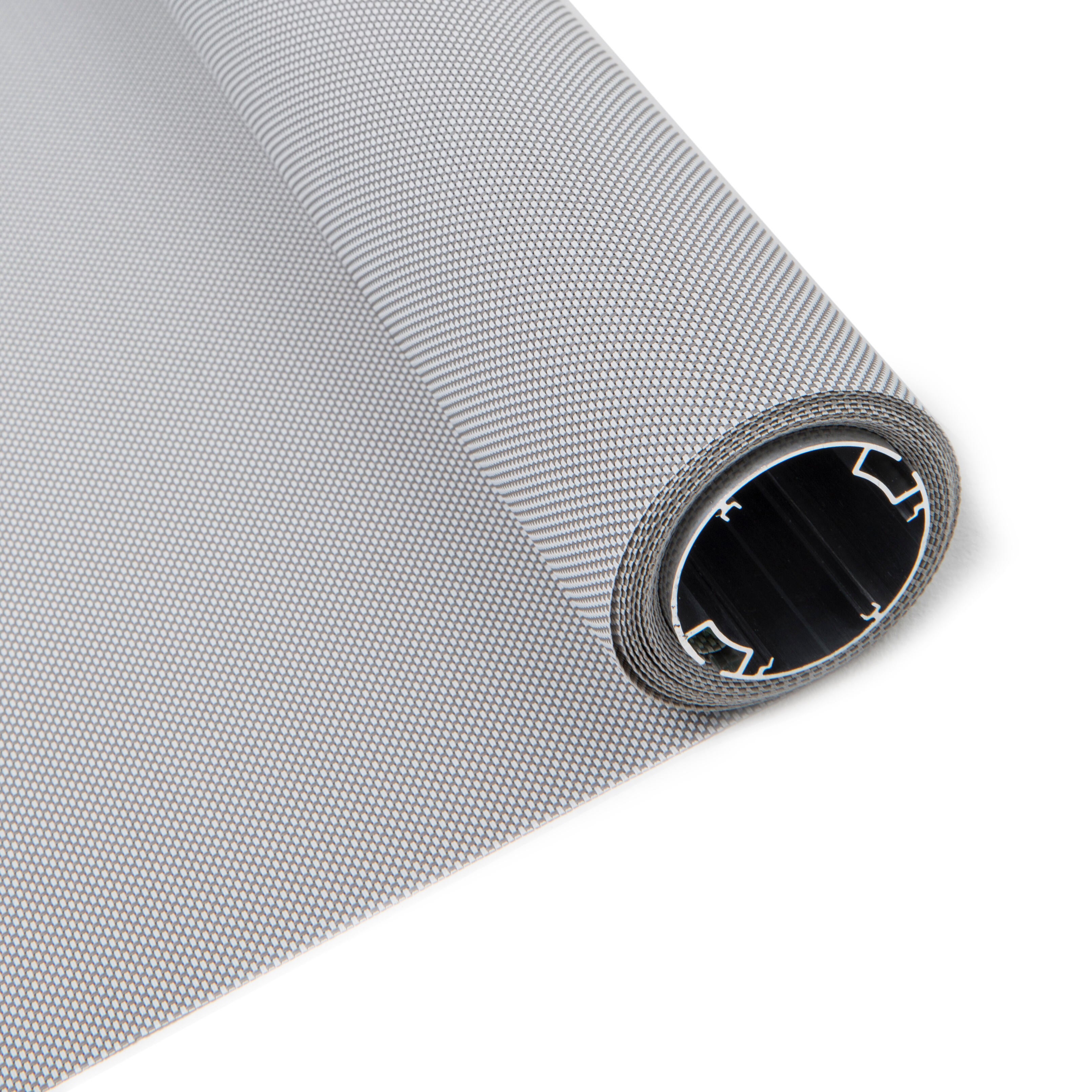 Estor enrollable screen 5% térmico con cadena Industry pvc liso gris claro de 180x250cm - 7