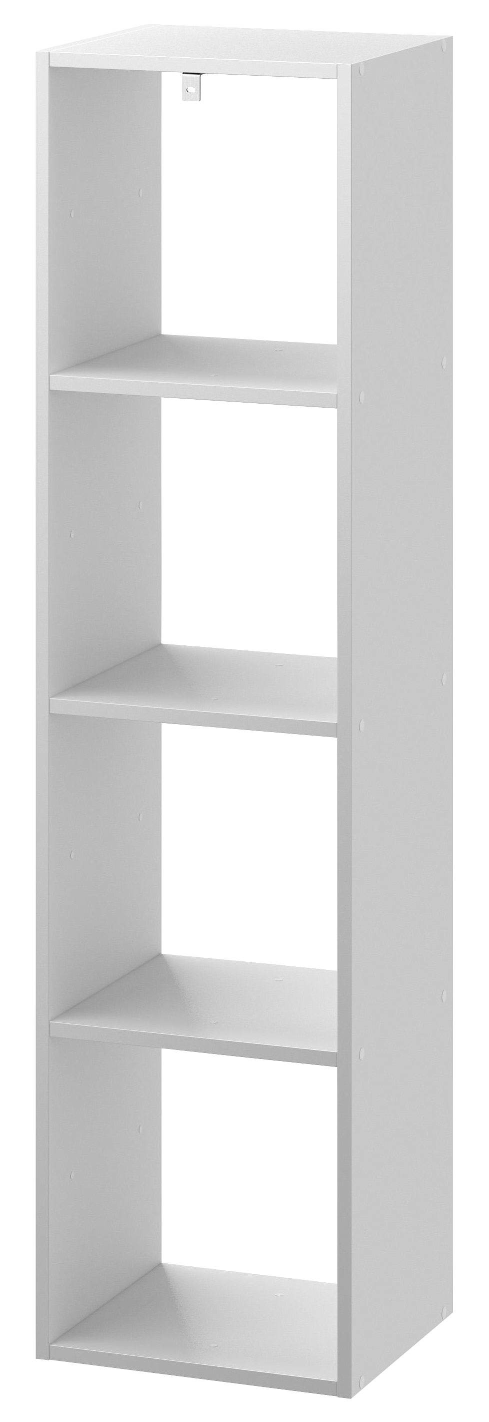 Estante cubo 4x1 branco 139,3x36x31,7 cm Spaceo Kub - 3