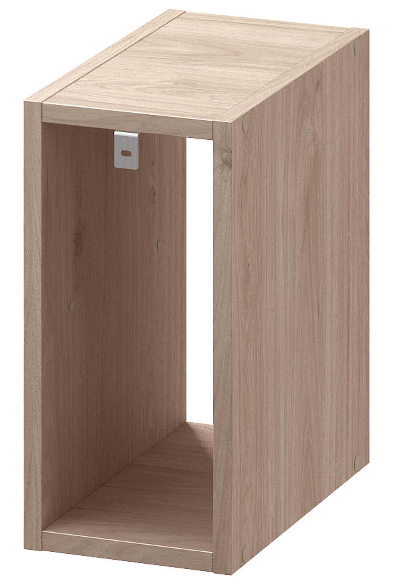 Estante de parede 1 cubo bege 18 x 31,7 x 36,1 cm Spaceo Kub - 17