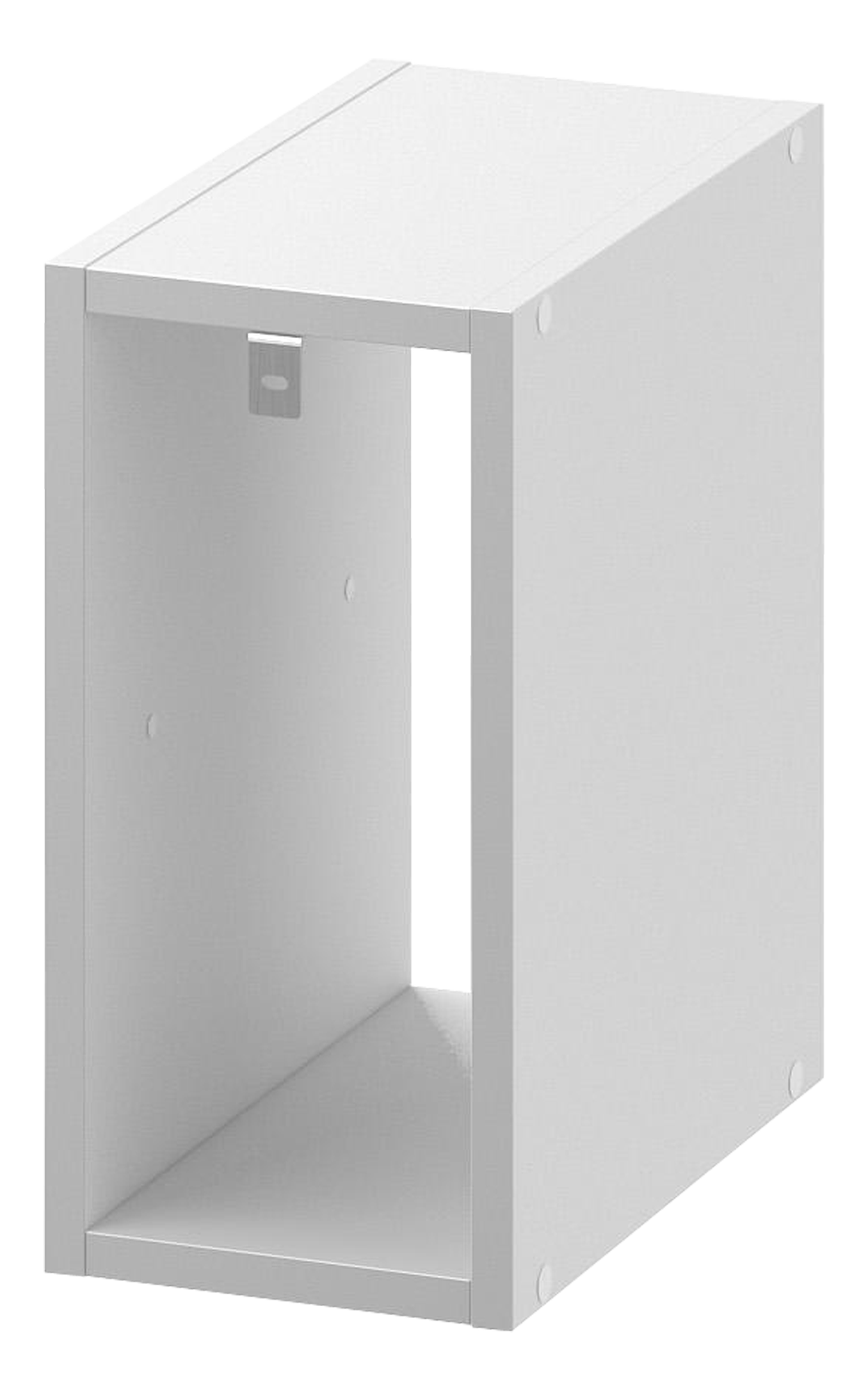 Estante de parede 1 cubo branco 18 x 31,7 x 36,1 cm Spaceo Kub - 27