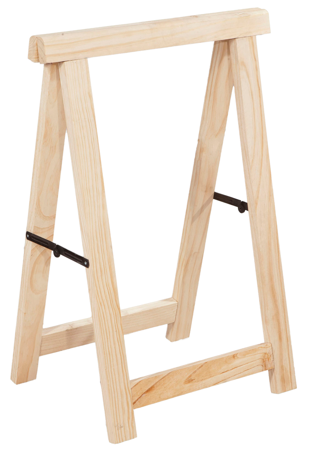 Cavalete pinho maciço 53x75x35 cm Astigarraga