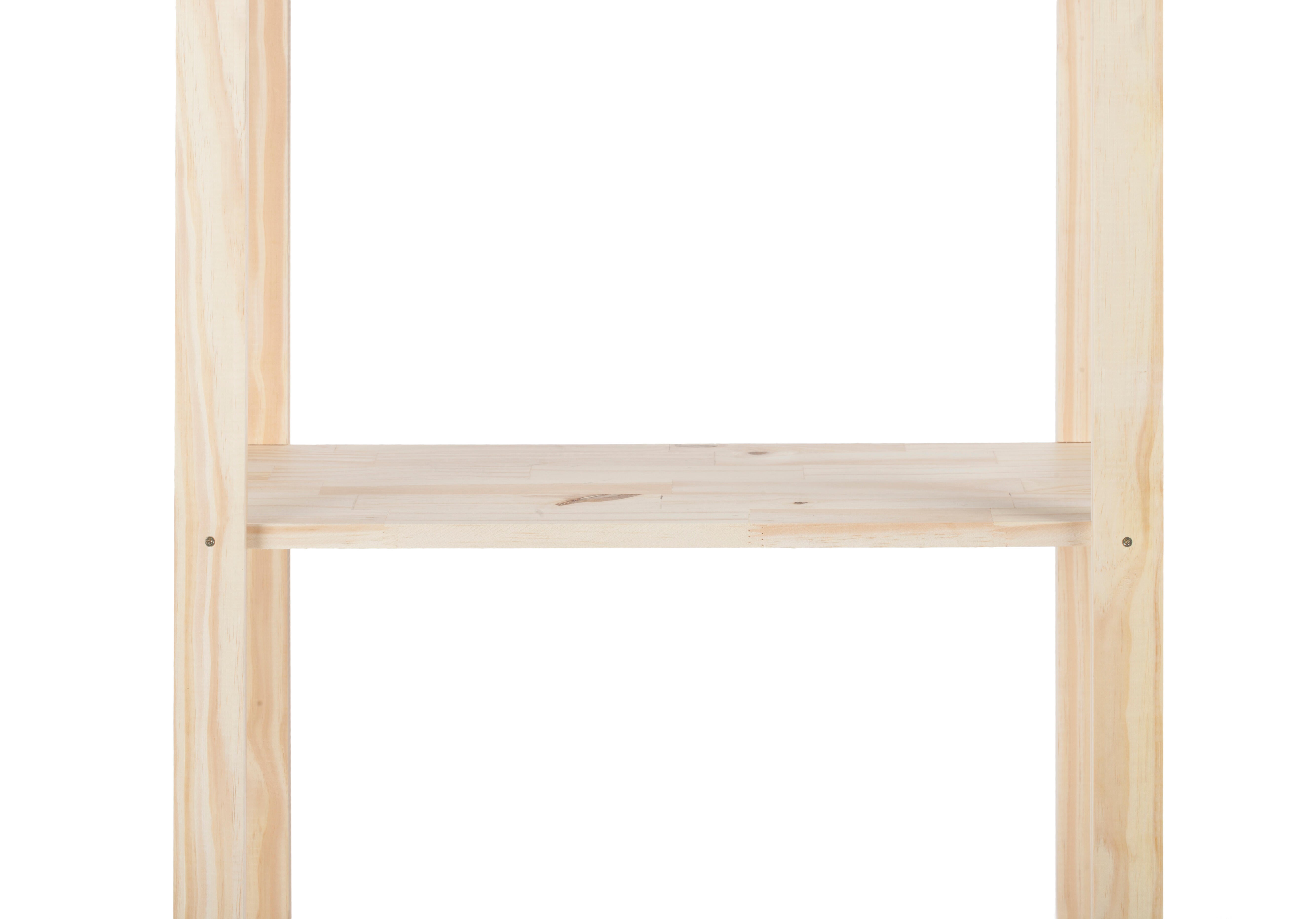 Estantería de madera de pino macizo con 5 baldas 170x65x28cm 150 Kg - 10