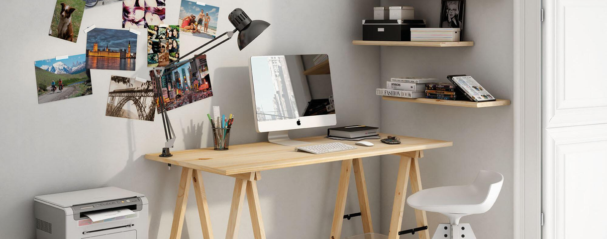Propuestas para fabricar tu propio escritorio o mesa de estudio