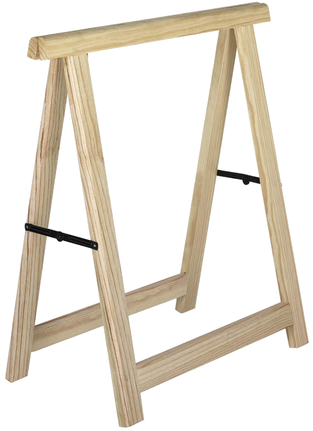 Cavalete pinho maciço 75.5x73.5x38 cm Astigarraga