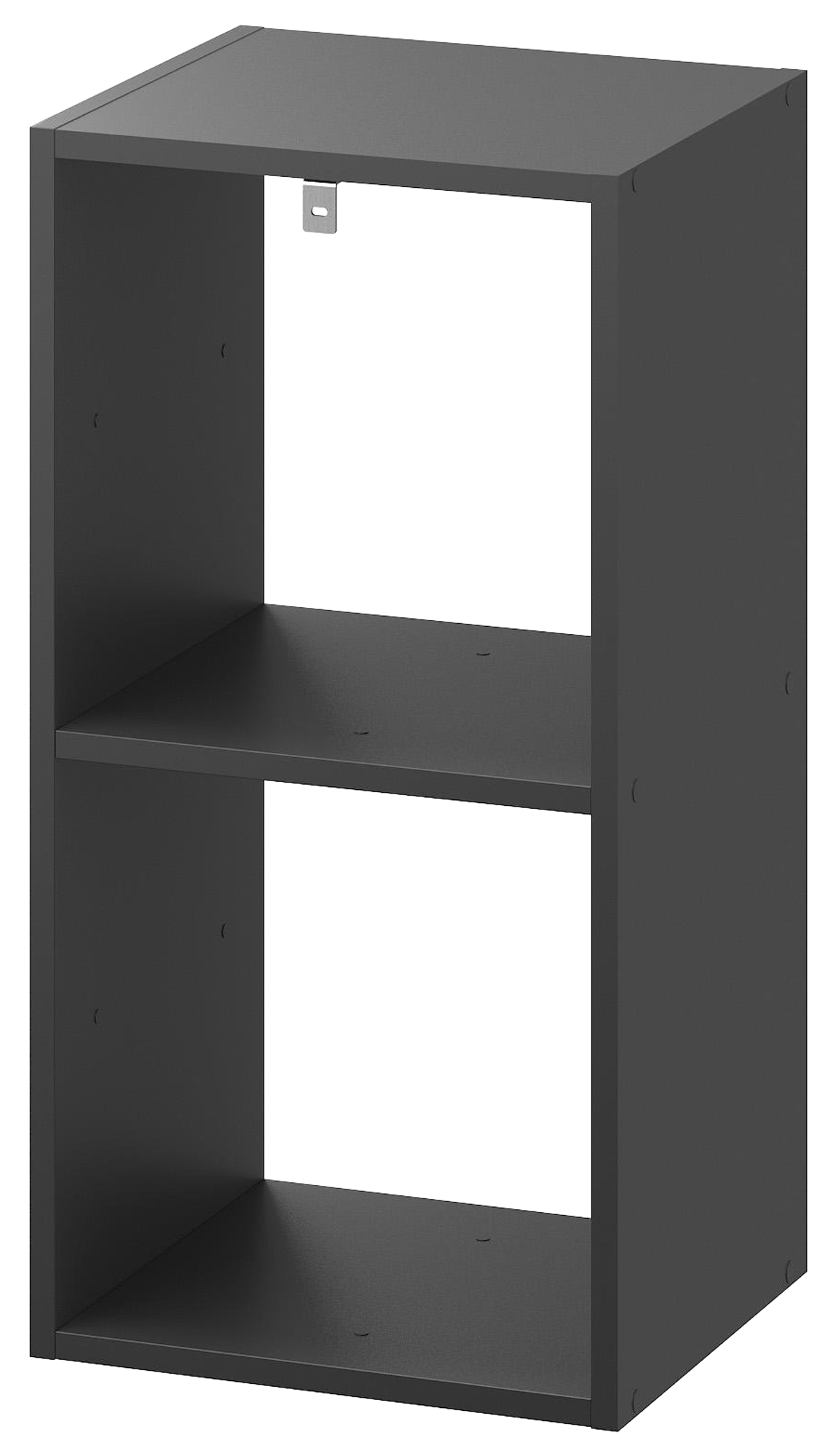 Estante de parede 2 cubos cinza 36 x 31,7 x 70,5 cm Spaceo Kub - 2