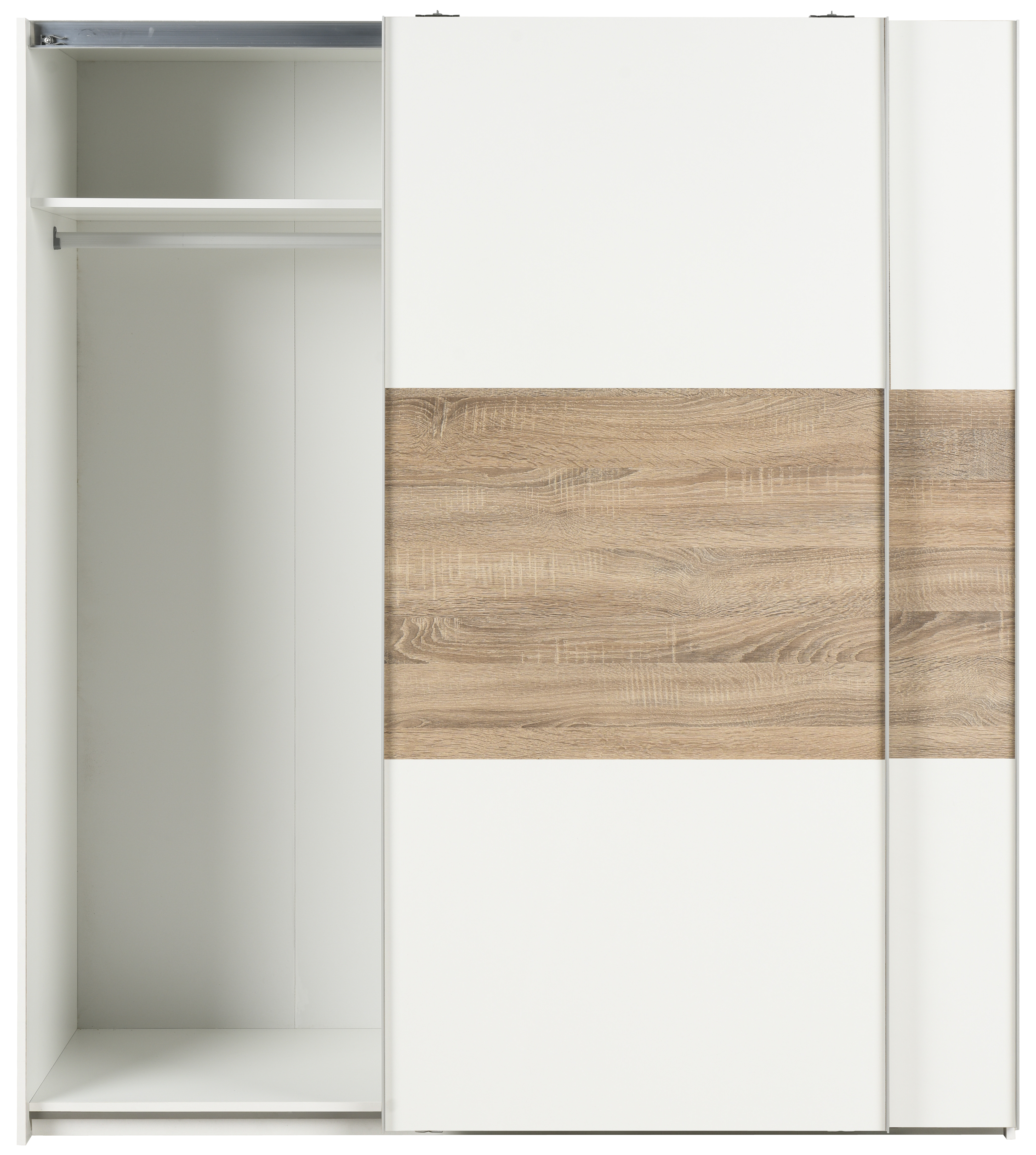 Roupeiro em kit ONE BRANCO/CAMBRIAN 2 PORTAS 200X180X60CM - 13