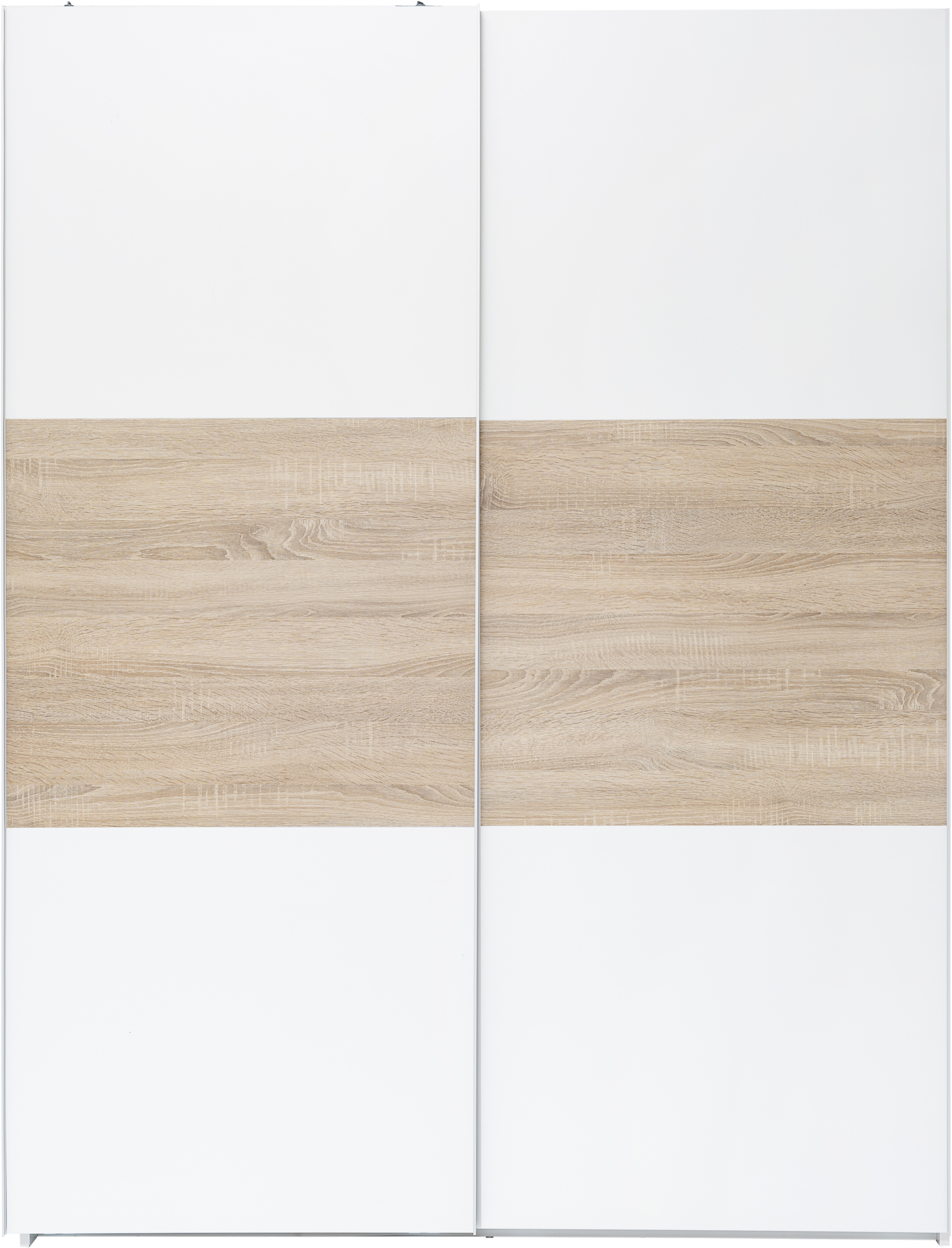 Armario puerta corredera One 150x200x60cm con 2 puertas color roble - 18