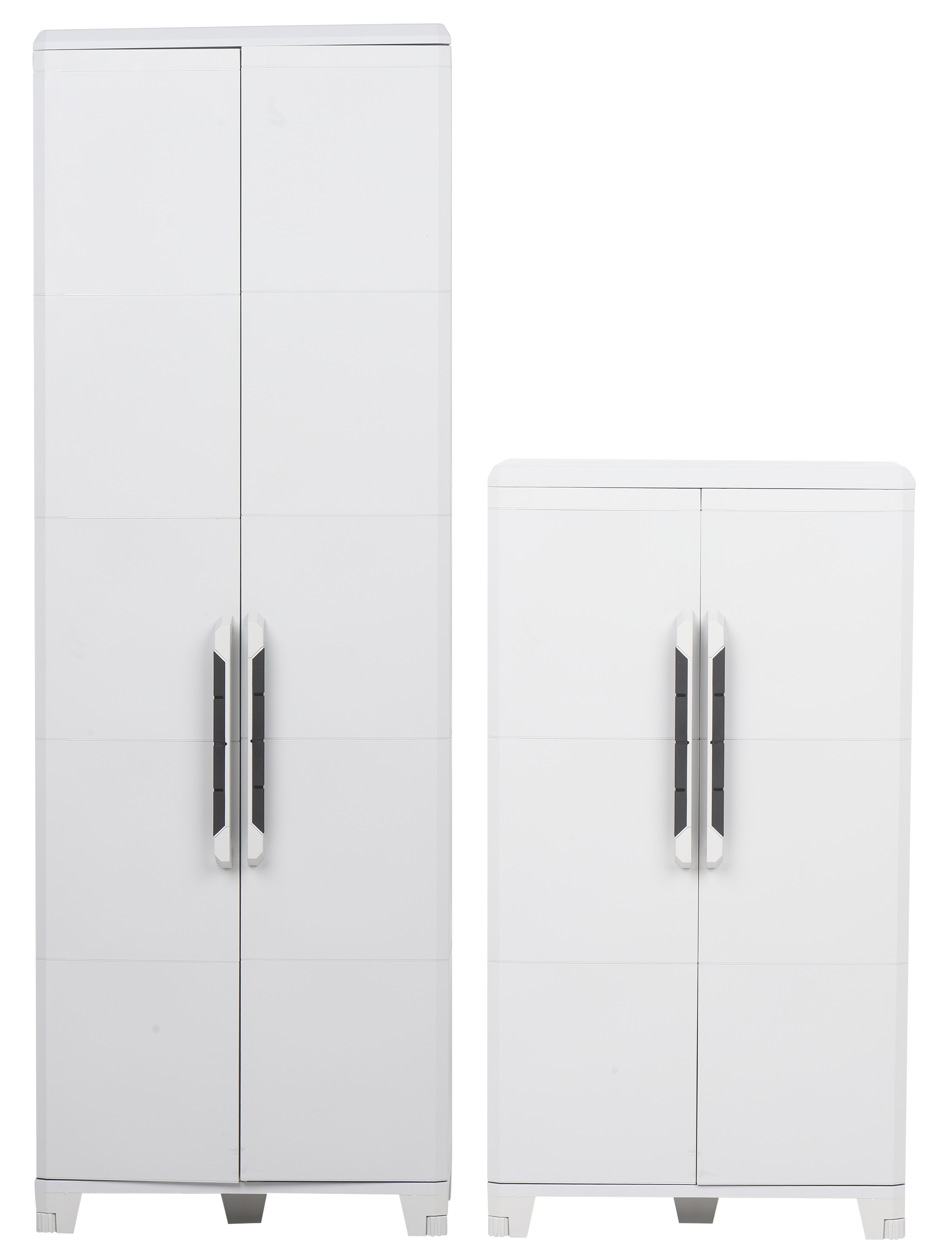 Pack de 2 armarios de resina alto xl + medio transforming