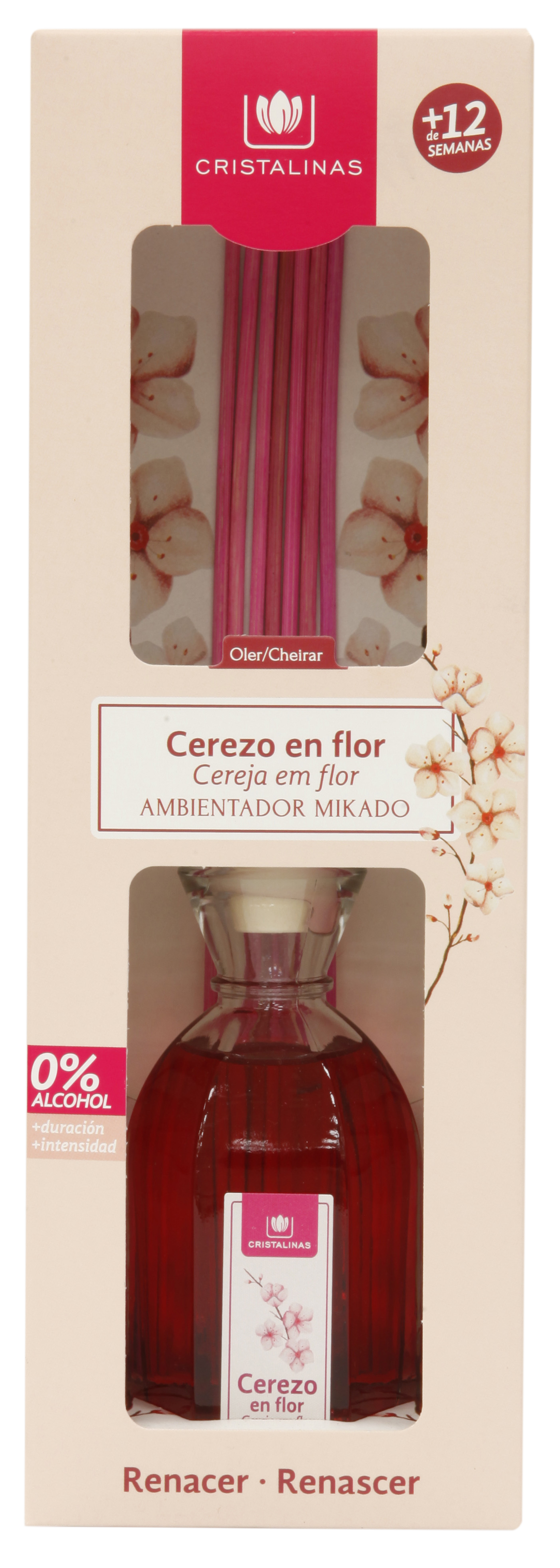 Ambientador Mikado  Cerezo En Flor CRISTALINAS 90 ml - 2