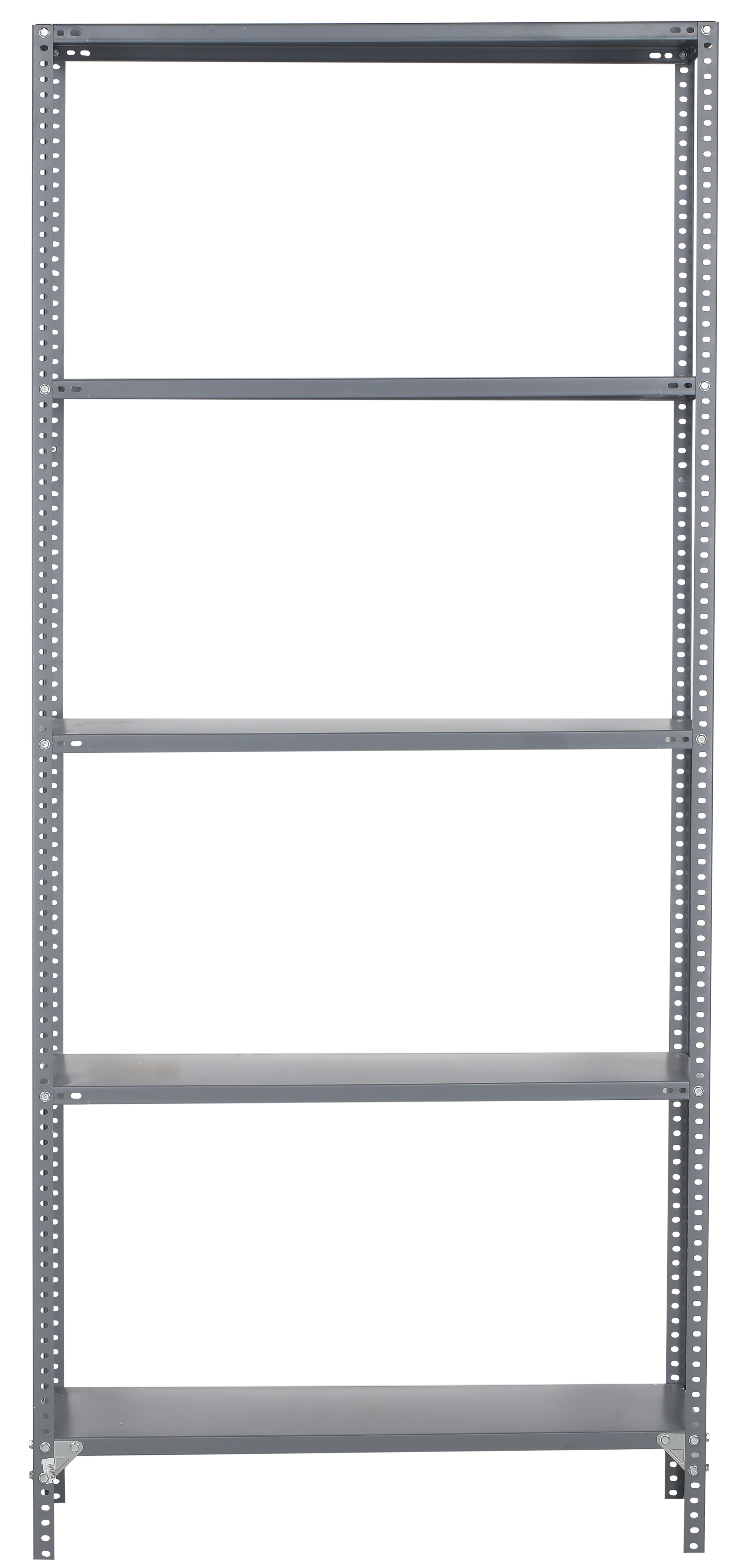 Estantería metálica de 110x250x50 cm y 100 kg/balda