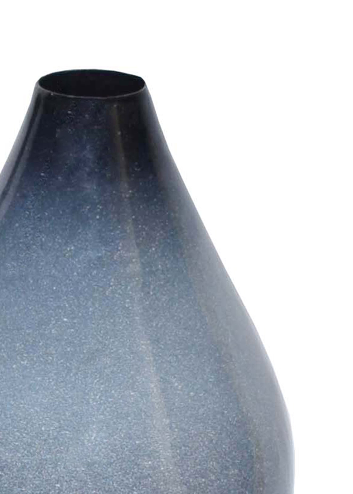 Jarrón resina de color gris  39x 17 cm - 10