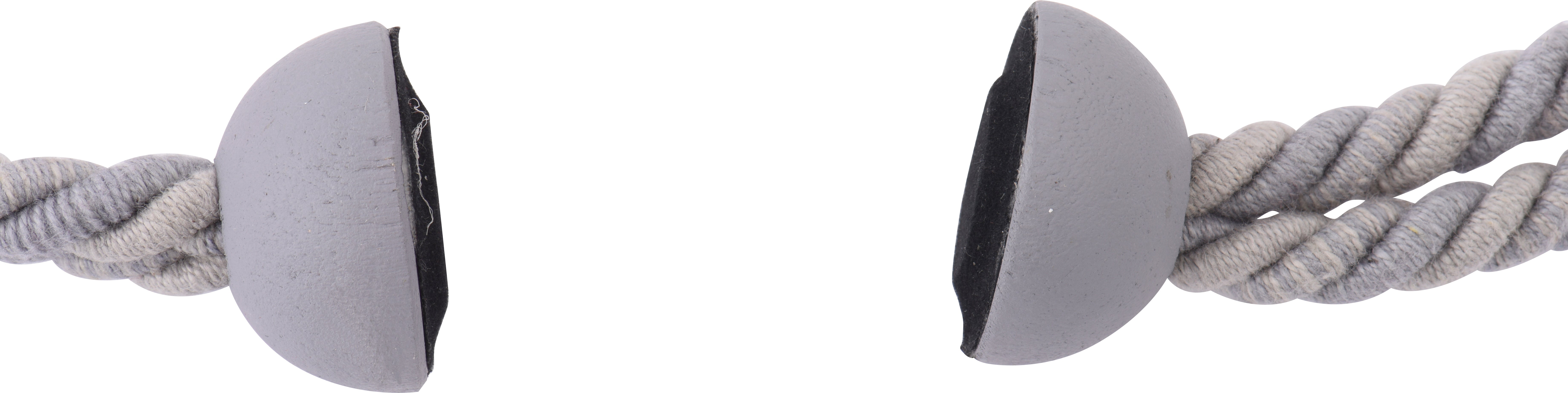 Embrace magnético 70 cm algodão cinza - 2