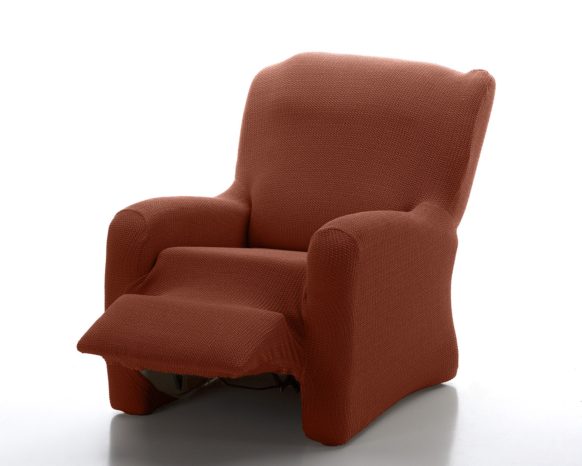 Funda elástica sillón relax edir naranja 1 plaza patron