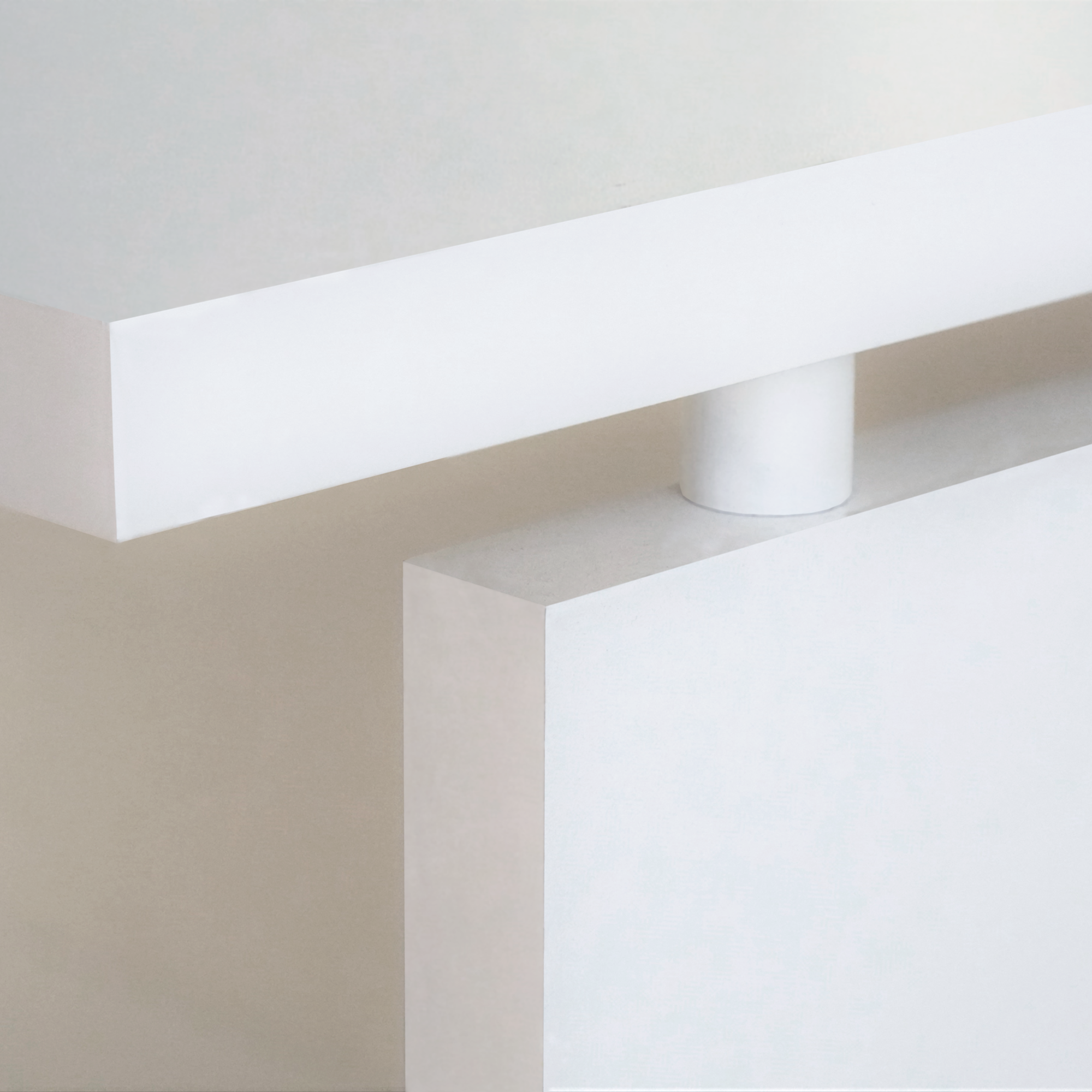 Mesa escritorio Rivoli blanco 155x68x76 cm - 5