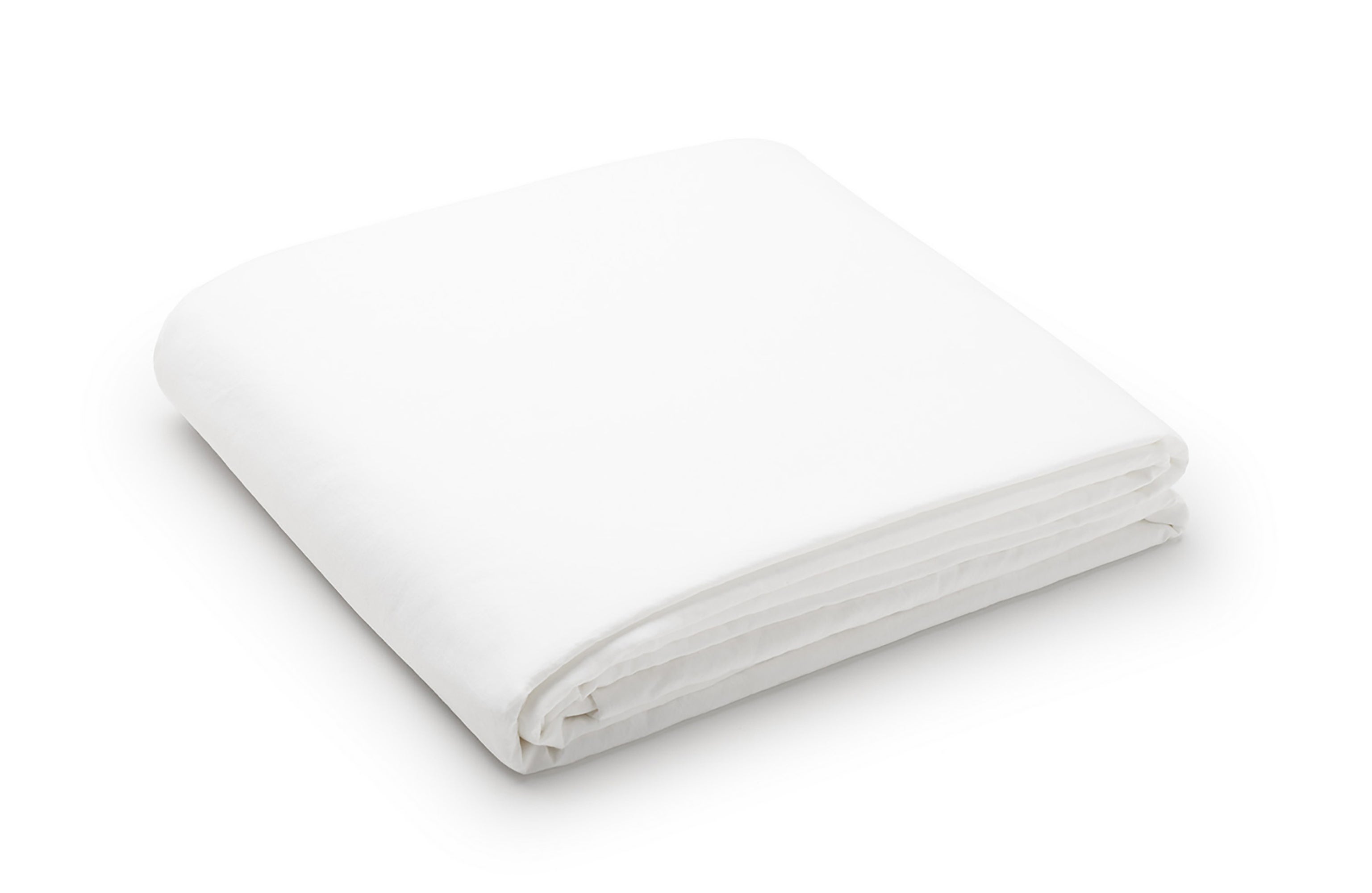 Sábana encimera wash grament algodón 200 hilos blanco para cama de 105 cm