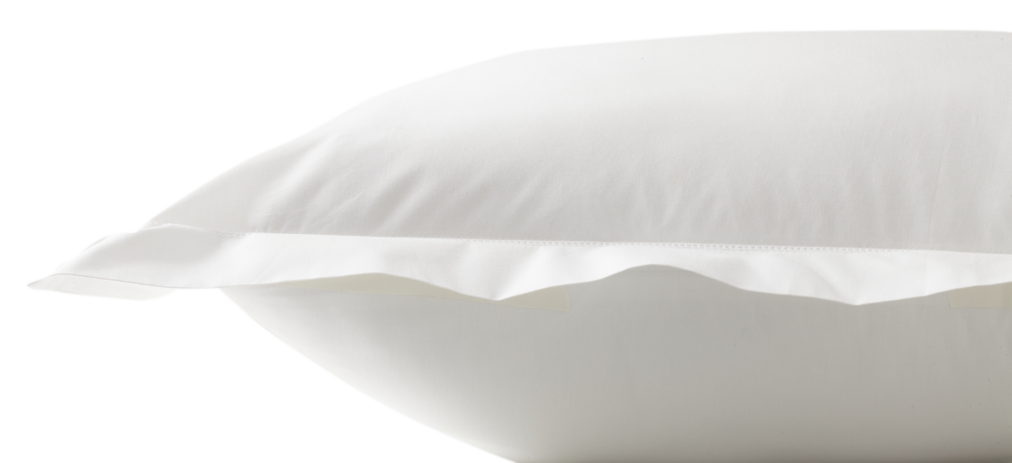 Funda para cuadrante de cama algodón 200 hilos Vainica blanco 60 x 60 cm para cama de 90, 105, 135, 140, 150, 160, 180, 200 cm - 6