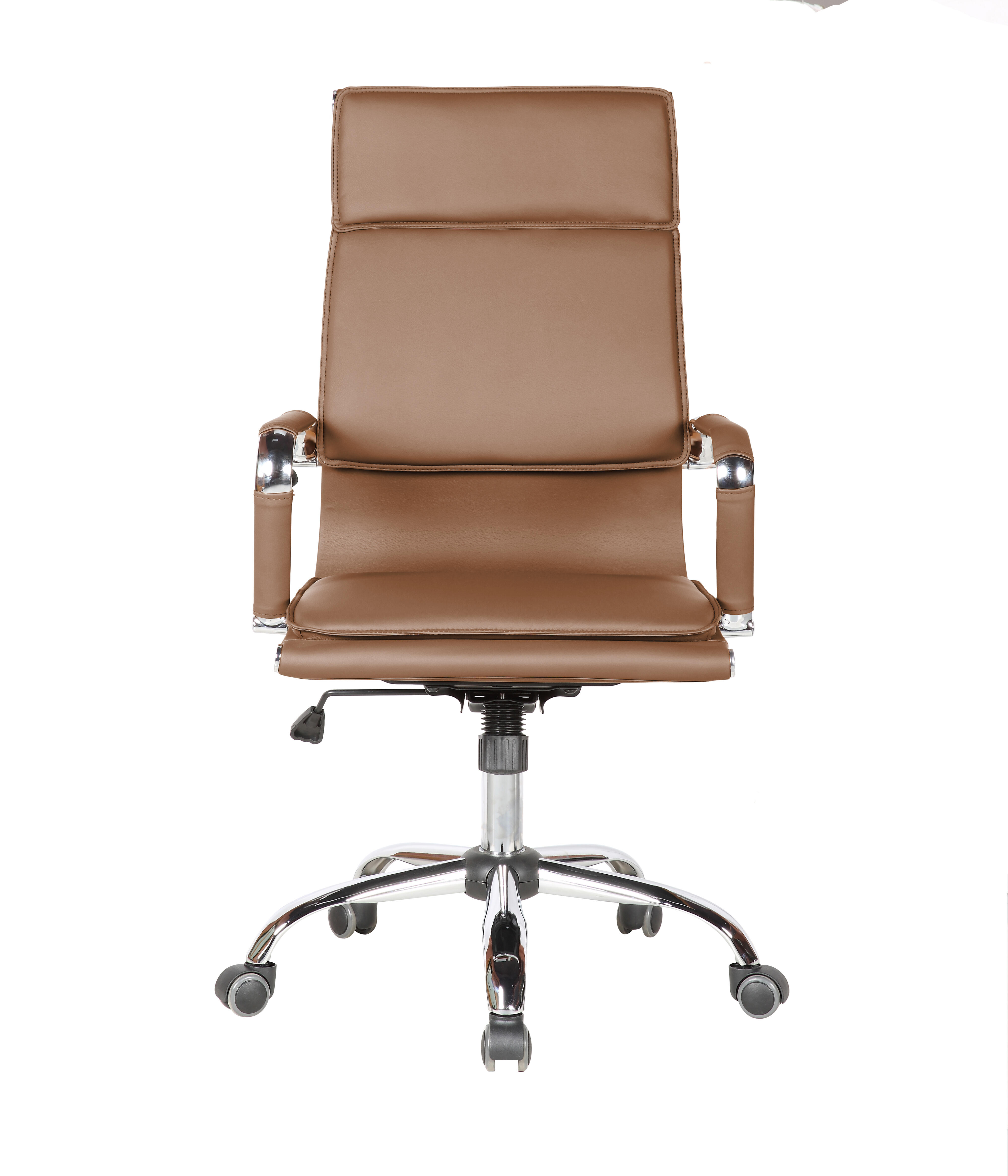 Silla de escritorio con respaldo jana marrón