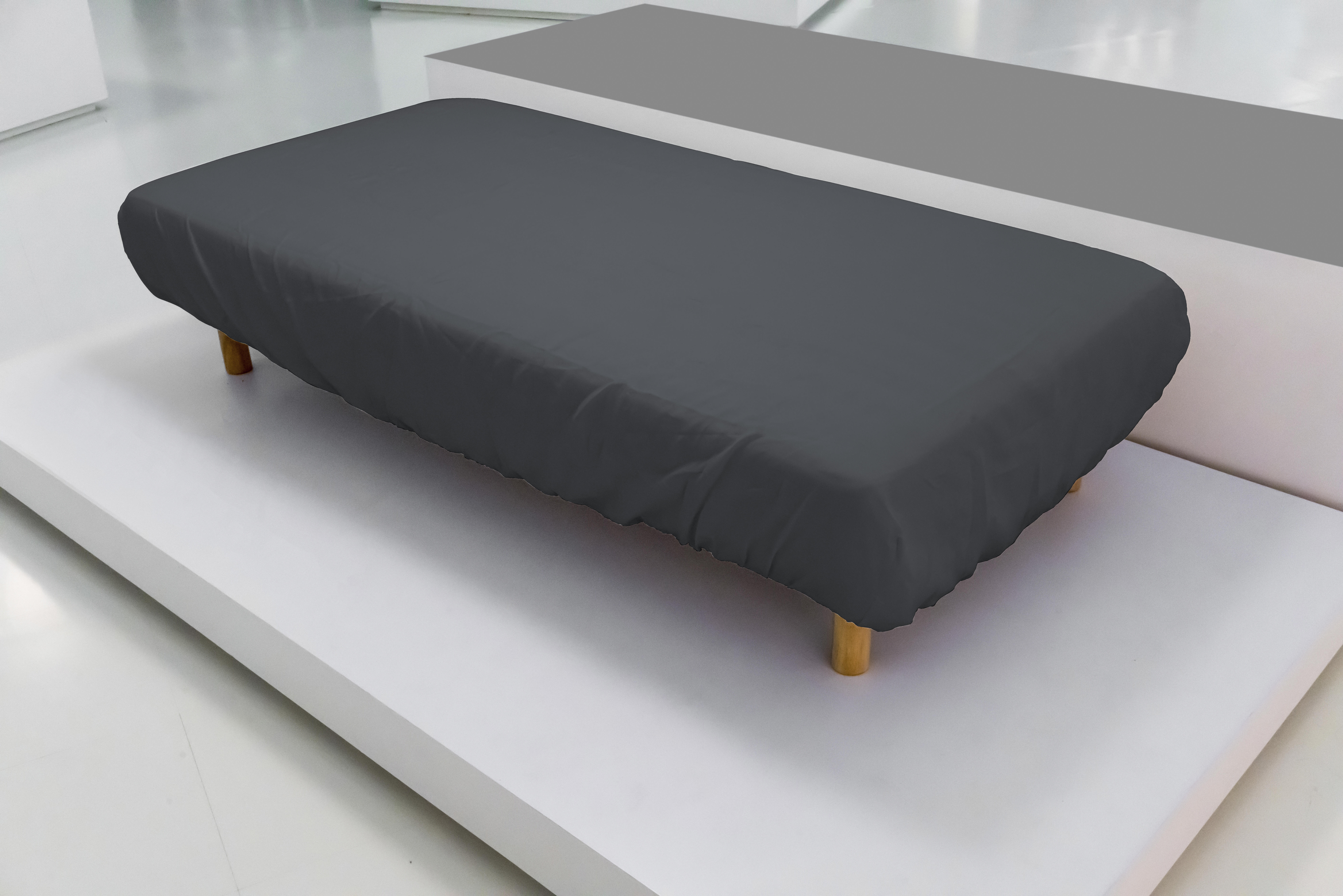 Funda nórdica wash garment lisa algodón 200 hilos verde menta cama de 150 cm