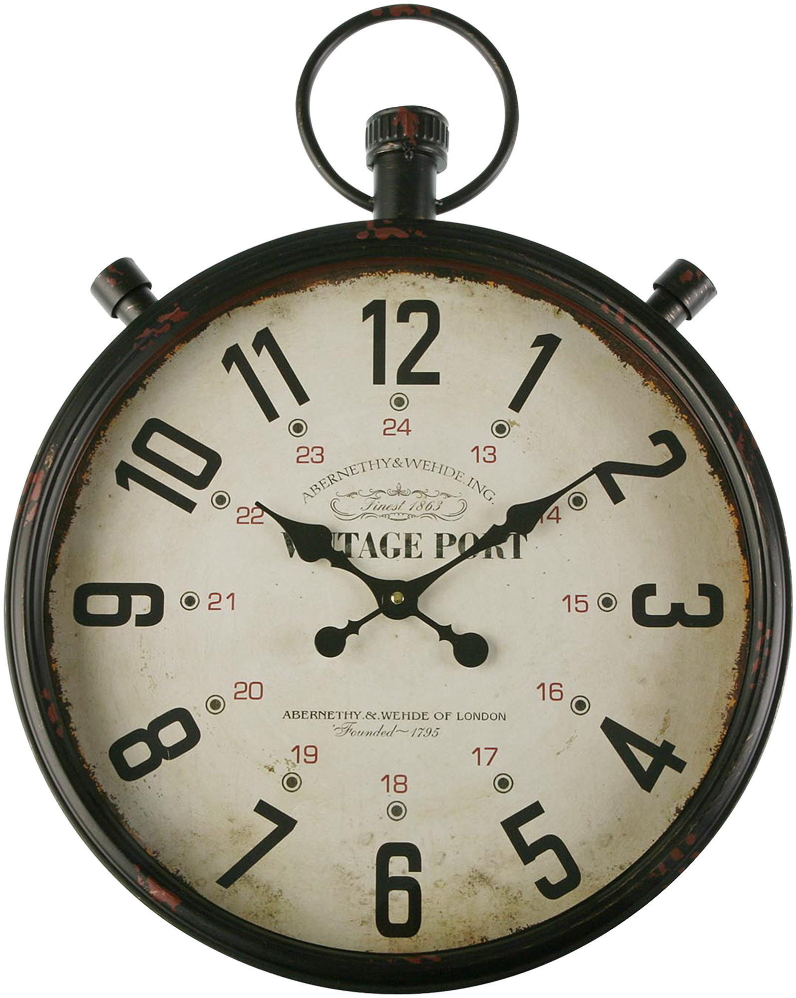 Reloj de pared redondo beige QUO de 44 cm Leroy Merlin