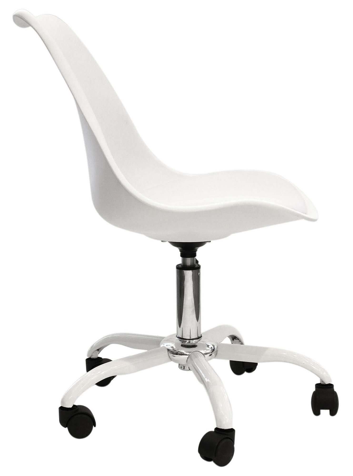 Cadeira de escritório 46.5x58.5x92 cm branco Kiruna - 2
