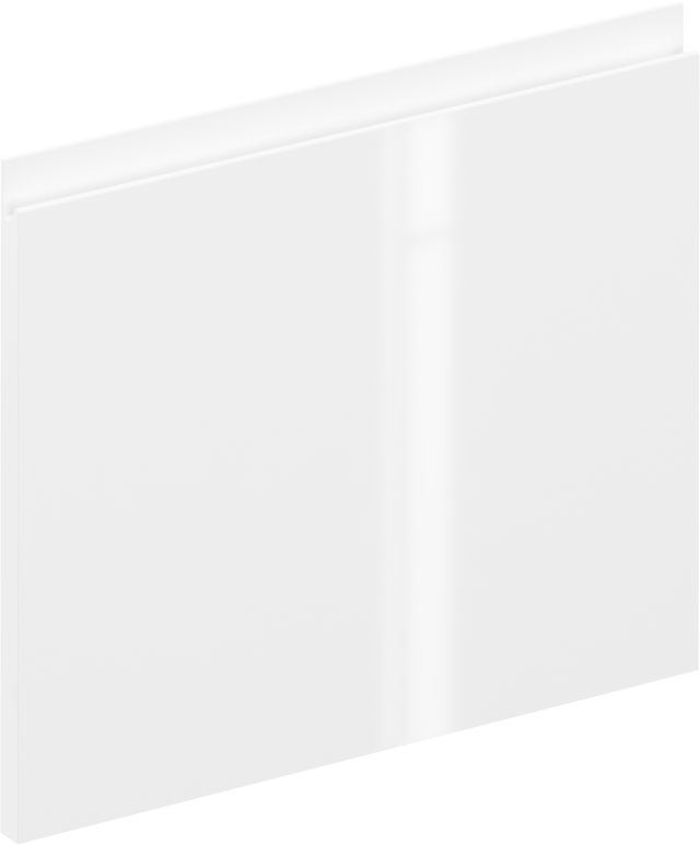 Frente gaveta de cozinha Delinia Tokyo 60 x 39 cm branco brilho