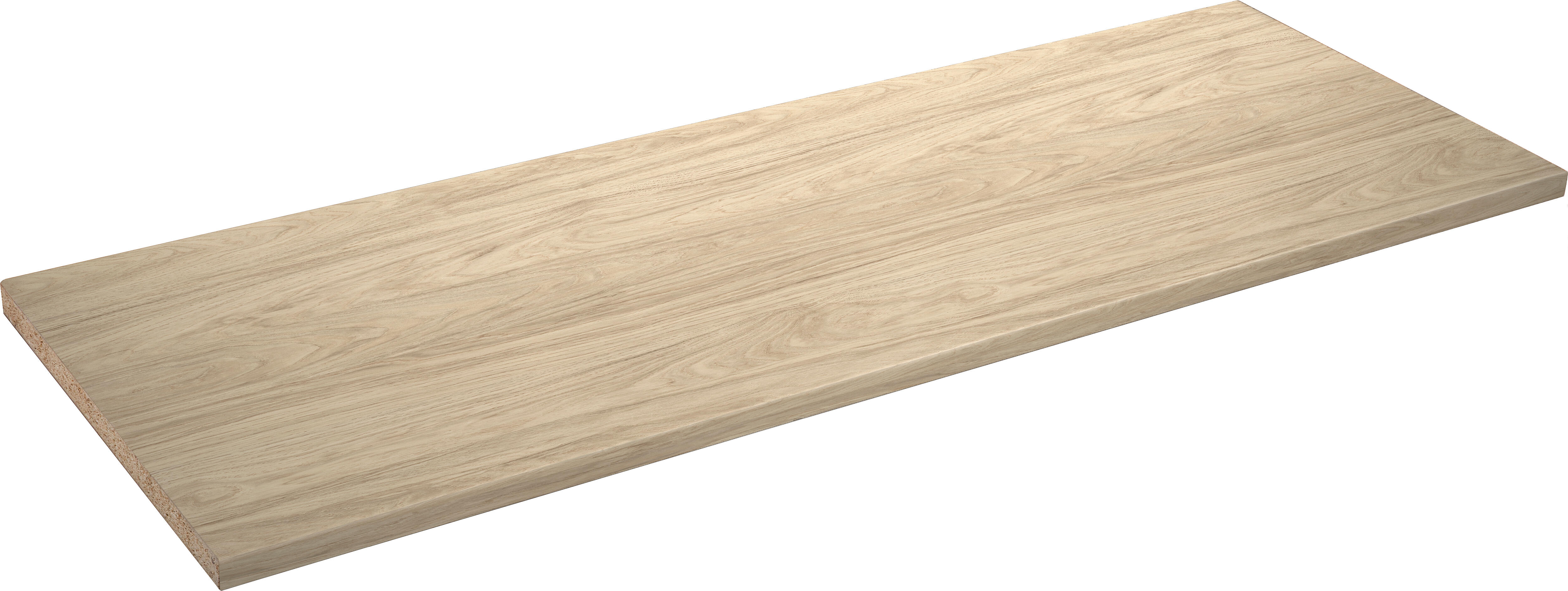 Encimera de cocina laminada hictory frida wood 360x63 cm espesor 38mm