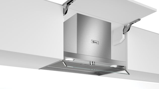 Campana decorativa BALAY 3BD866MX con 3 velocidades 60 cm 620 m/h inox clase A