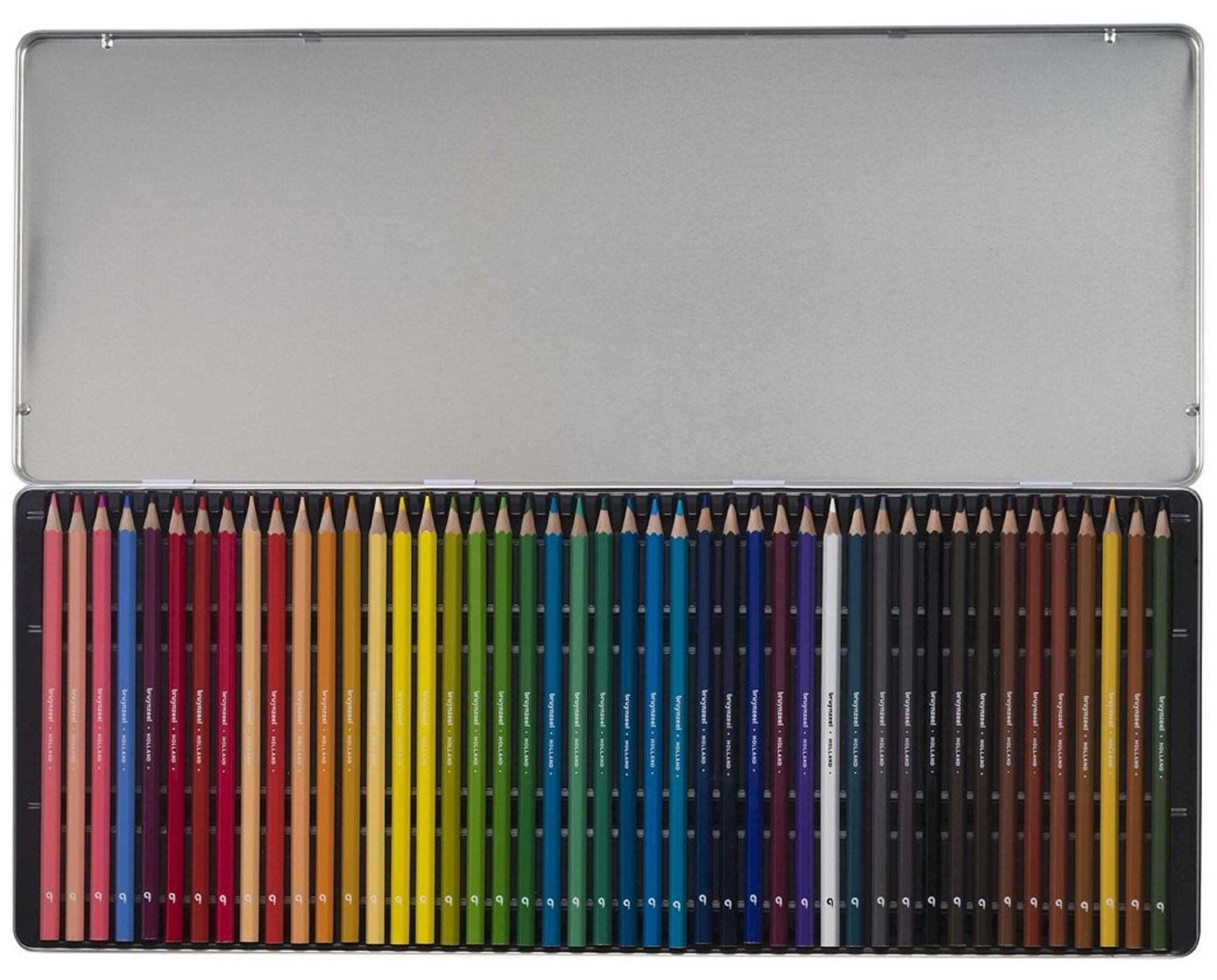Caja papagayo de 45 lápices de color bruynzeel