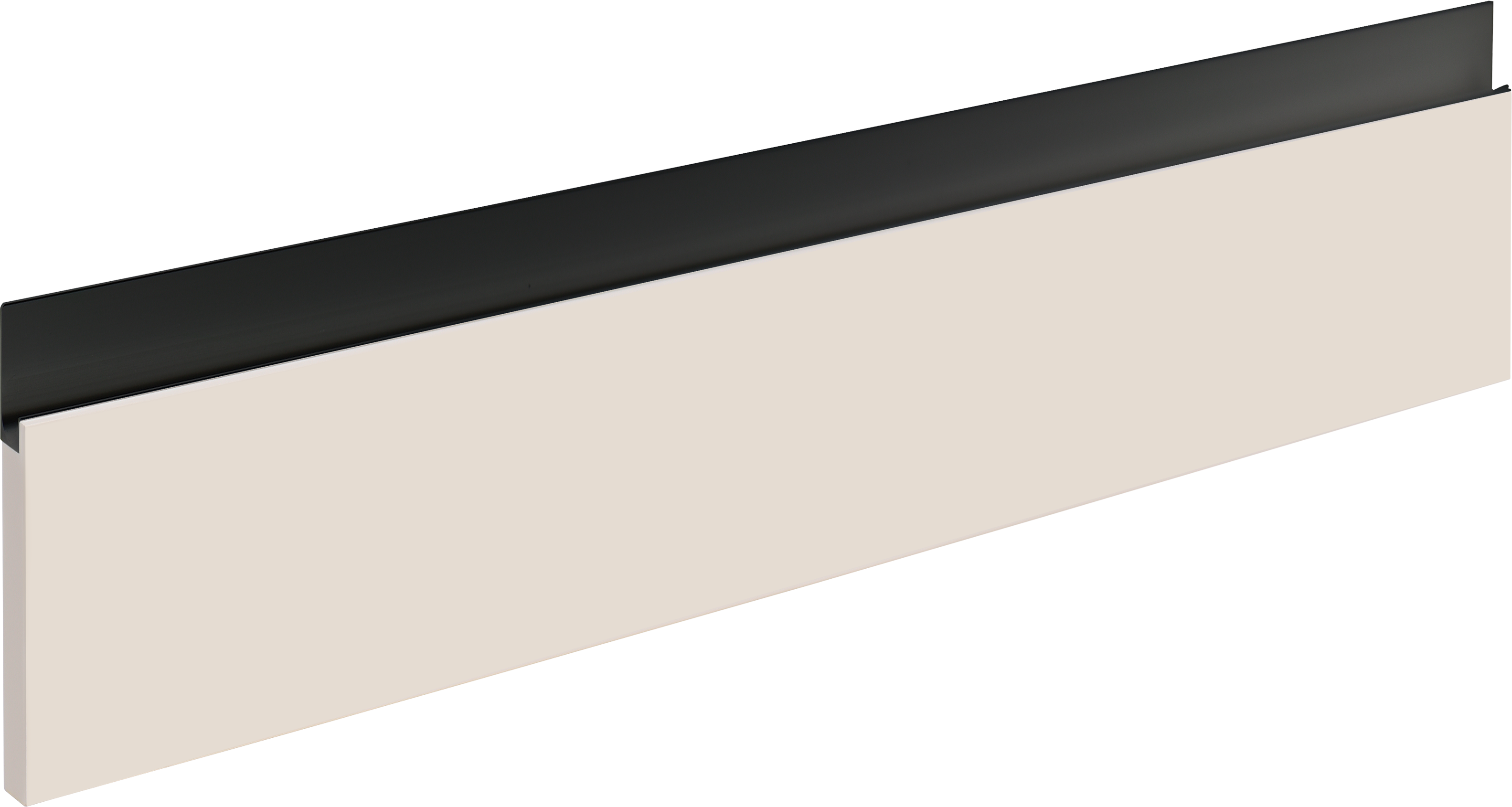 Frente de cajón de cocina milos topo mate h 12.8 x l 40 cm