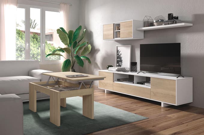 salón estilo nórdico
