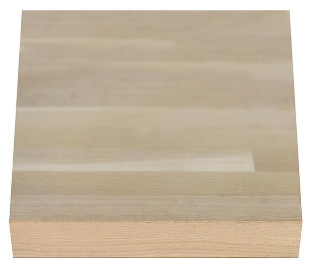Tampo de bancada madeira maciça carvalho 250x65x2,6 cm Cando
