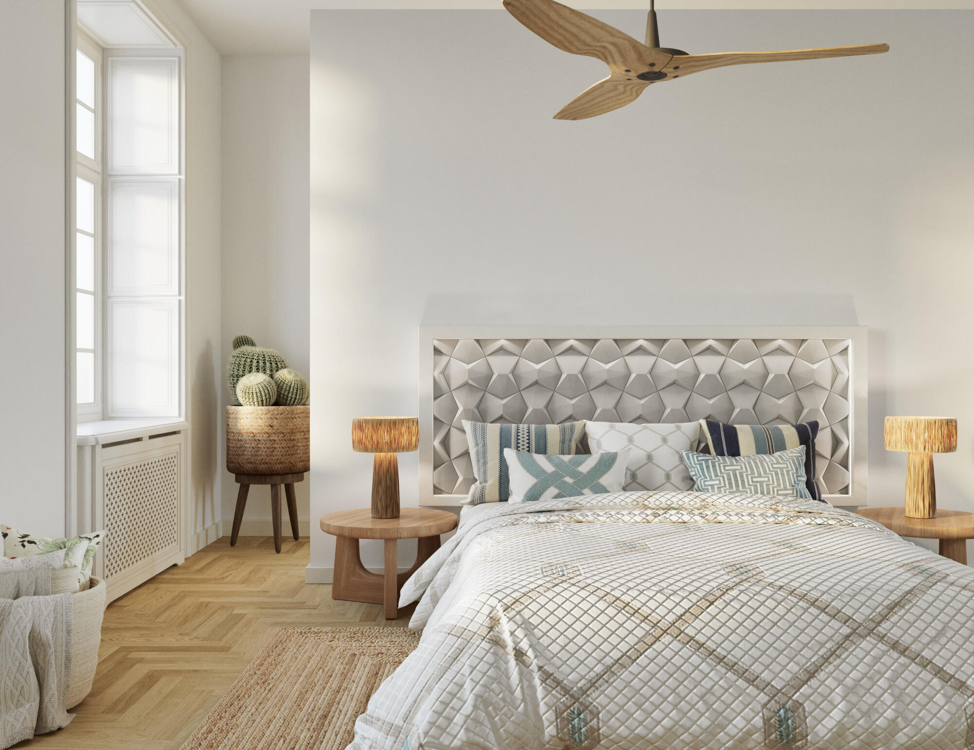 Cabecero de cama sidney con led lacado gris de 173x90x6.5cm (anchoxaltoxfondo)