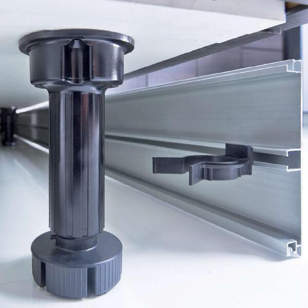 Pack 10 abraçadeiras para rodapé PVC - 2