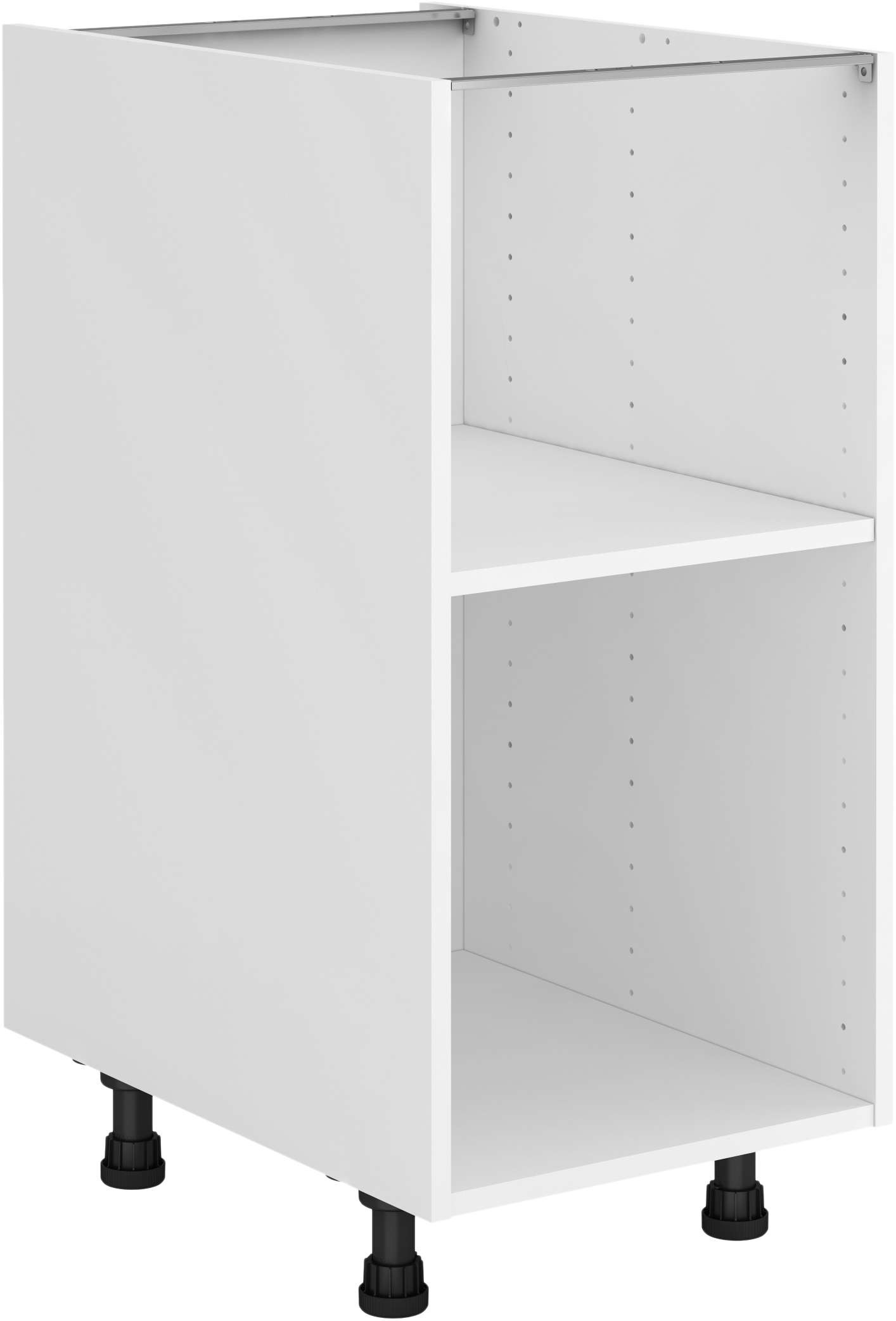 Módulo bajo de cocina blanco en kit Delinia ID 40 x 76.8 x 58 cm - 5