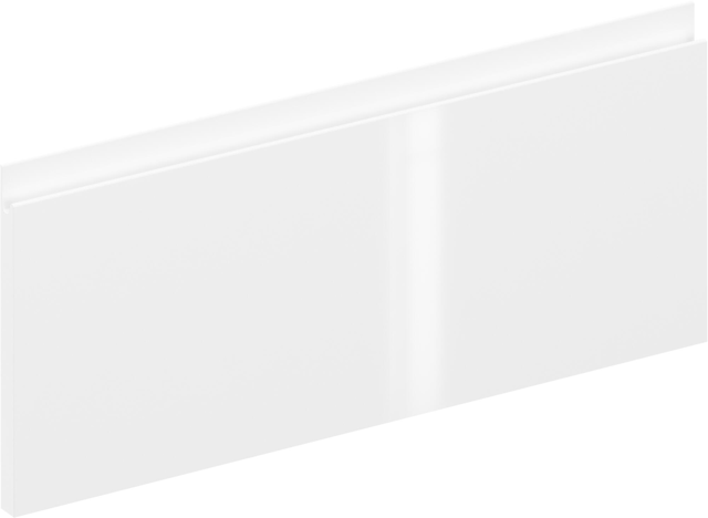 Frente gaveta de cozinha Delinia Tokyo 60X26 cm branco brilho