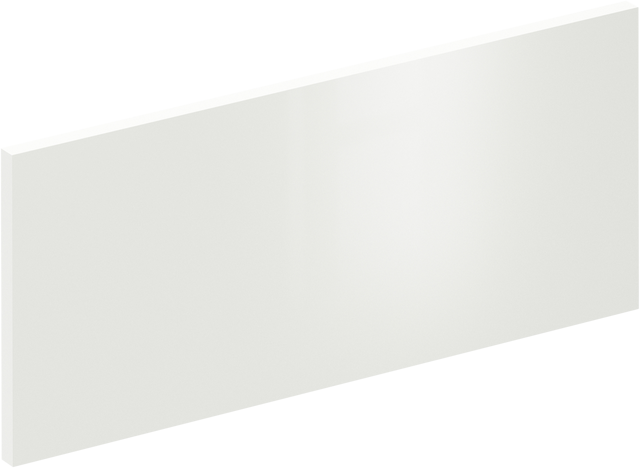 Frente gaveta de cozinha Delinia Sevilha 60X26 cm branco brilho