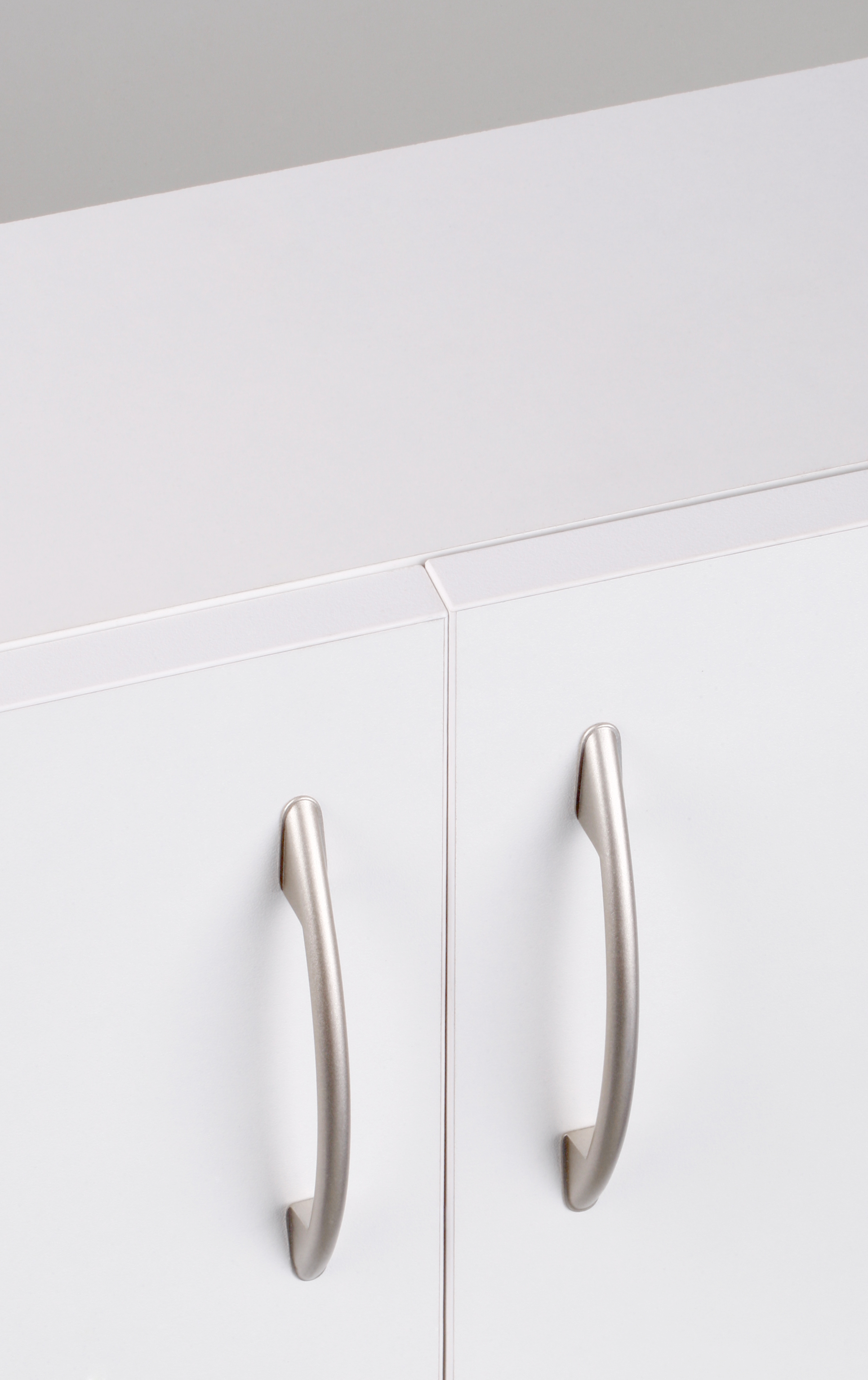 Móvel inferior de cozinha 2 portas Basic 80x56x70 cm branco mate - 5