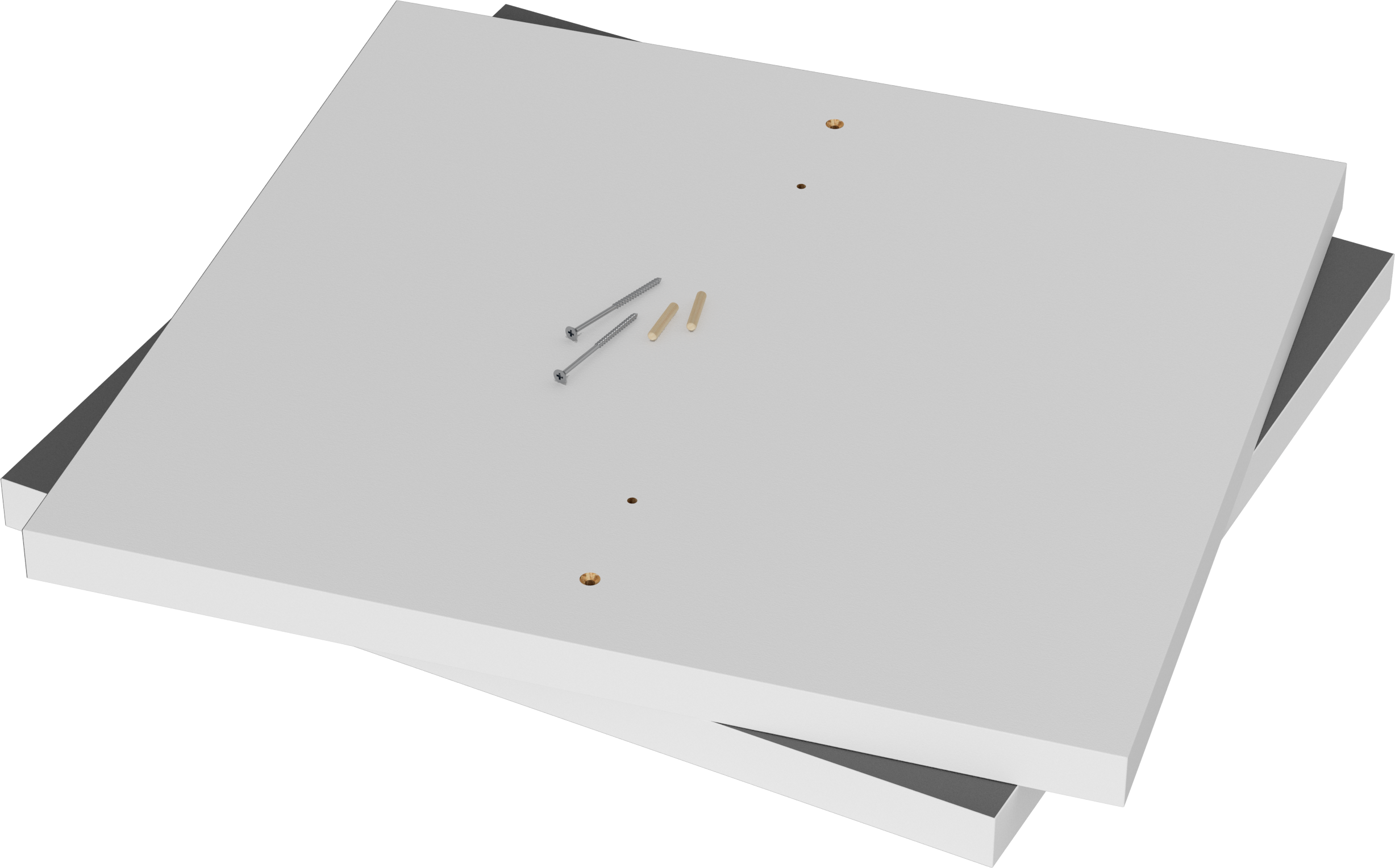 Kit soporte para nevera DELINIA ID 56x6,7 cm - 2