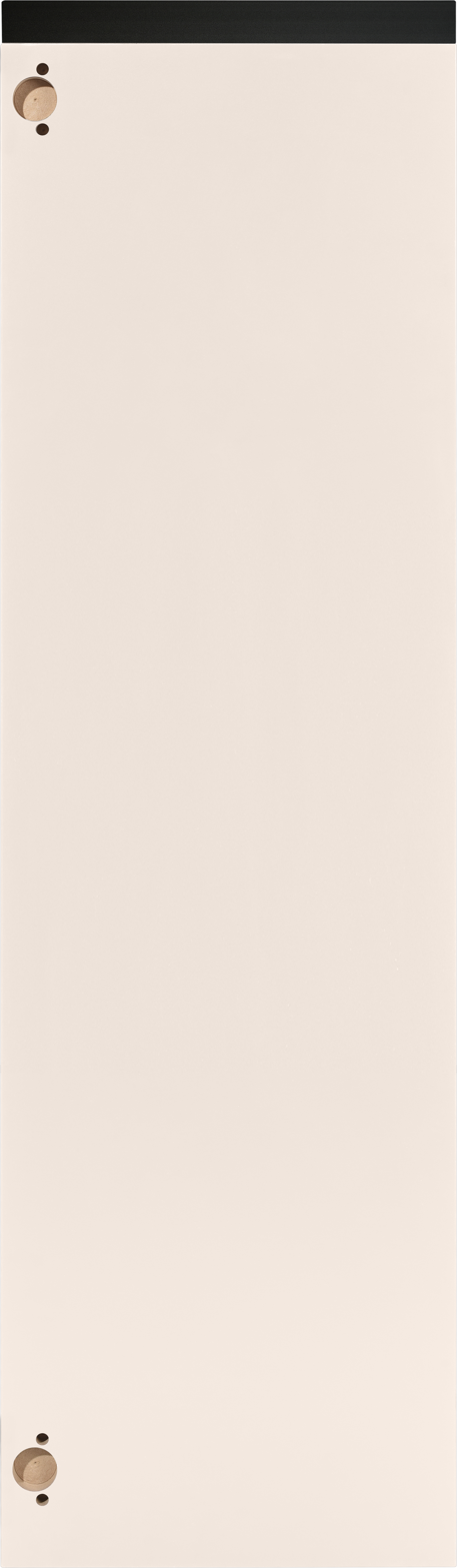 Lote de 2 puertas mueble de cocina milos topo mate h 102.4 x l 29.7 cm