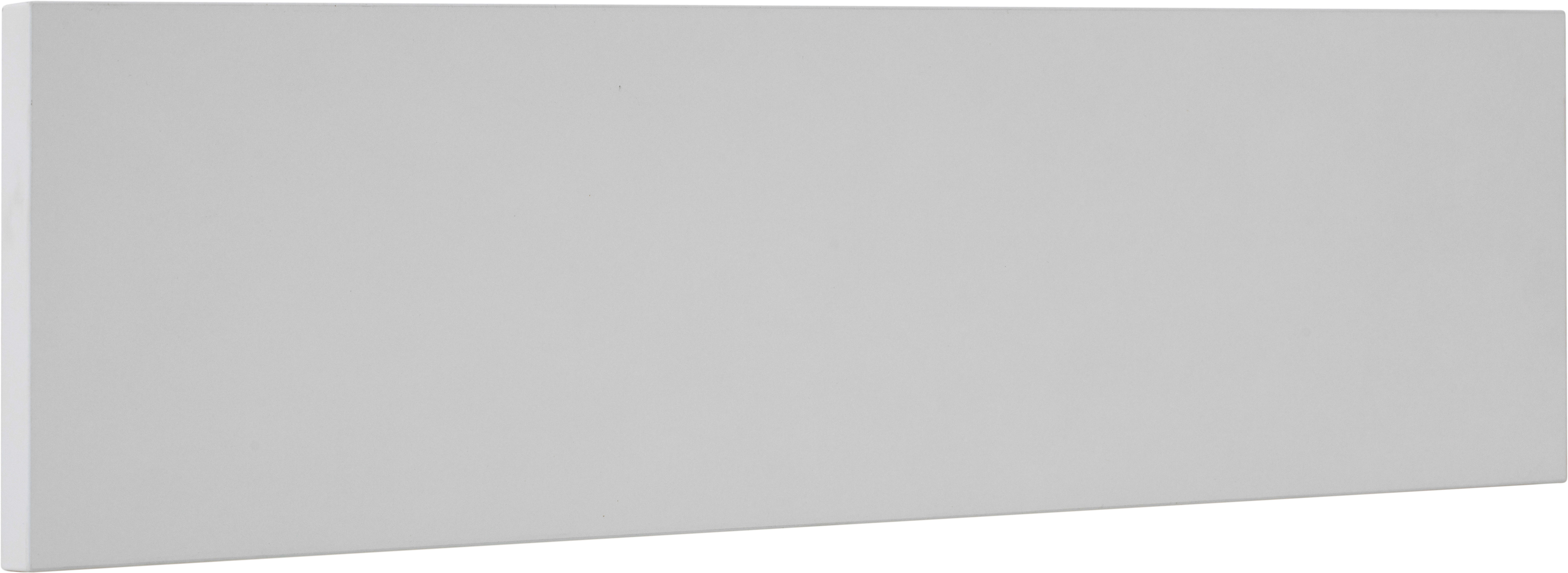 Regleta hor/lw de cocina atenas blanco mate h 16.5 x 60 cm